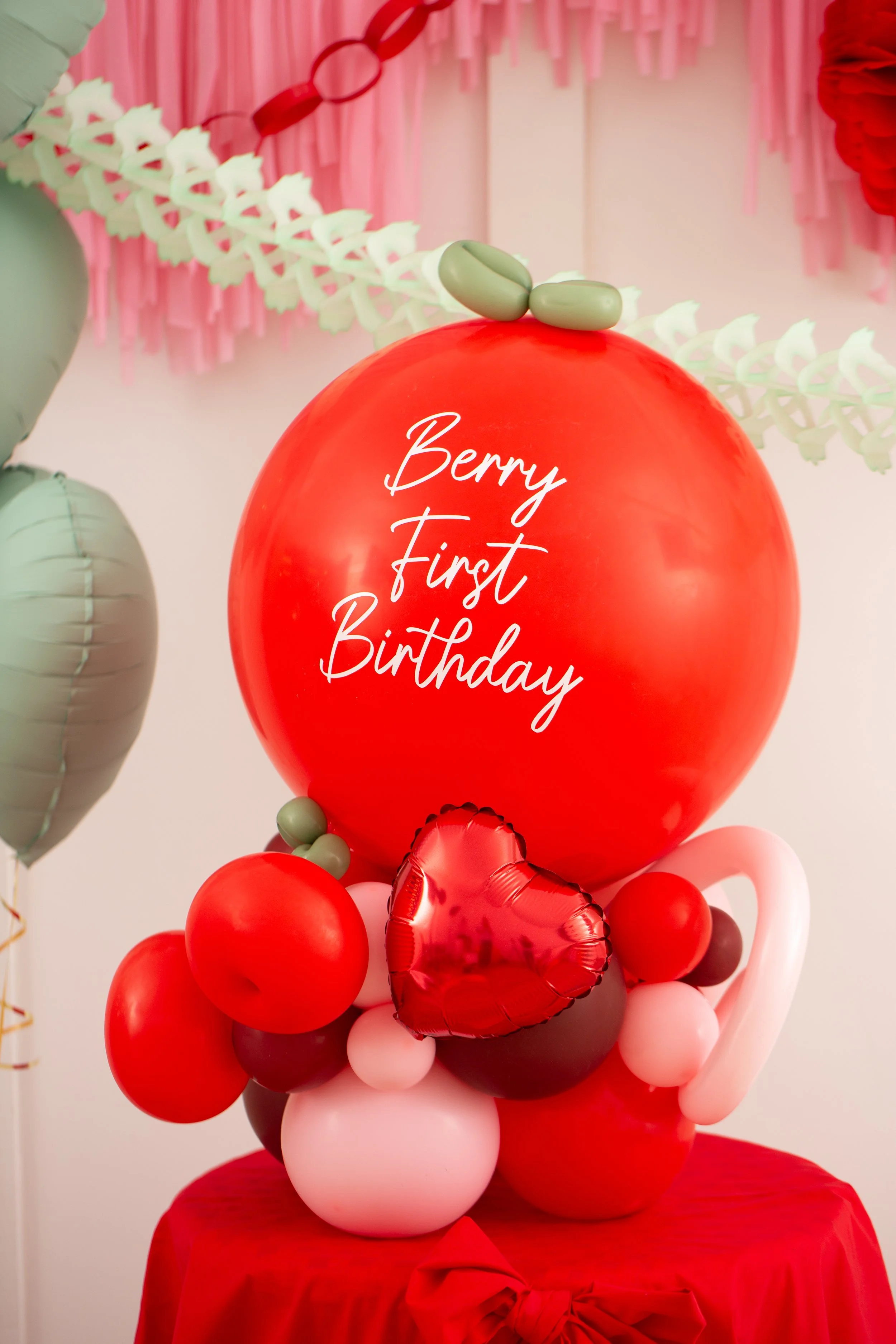 Cherry Crush Pop Me Pinata Balloon