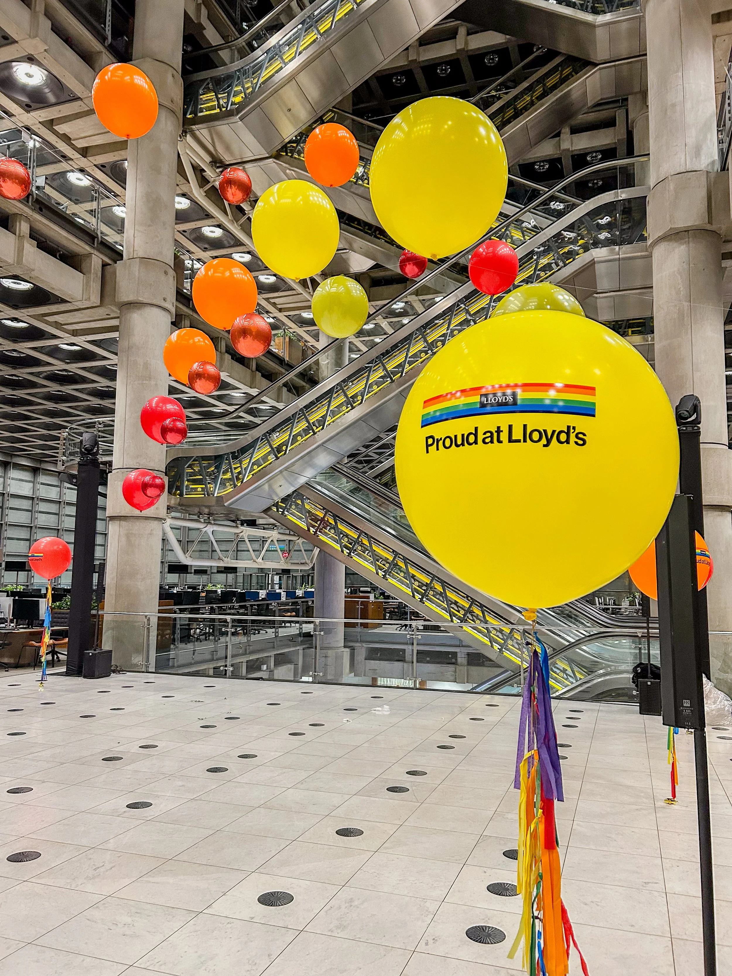 Lloyds Pride Suspended Ceiling Installation