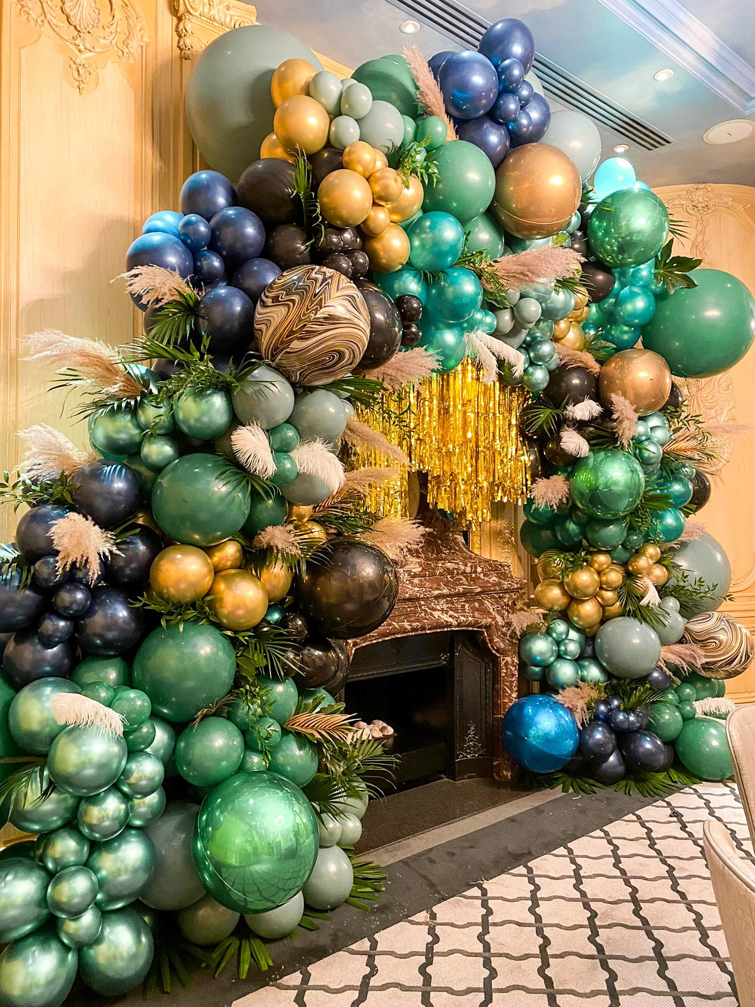 Chaika Four Seasons Graduation Party  Green Blue Gold (18).jpg