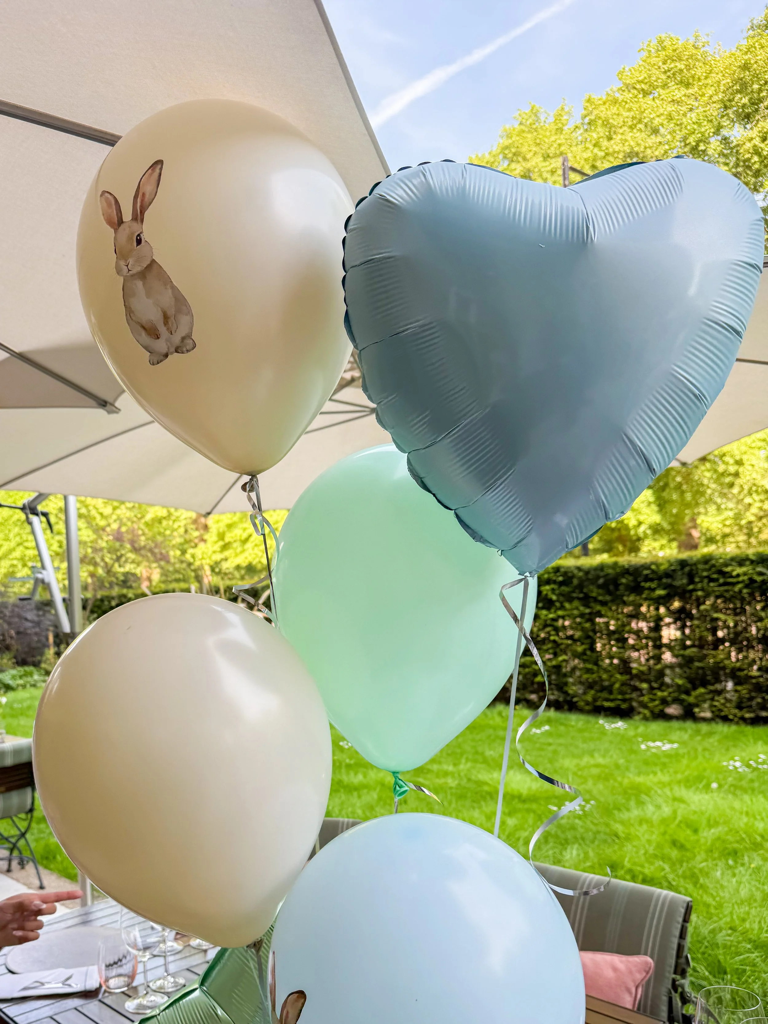 Mandarin Oriental Hyde Park Terrace Baby Shower Little Giants Tassel bespoke bunches