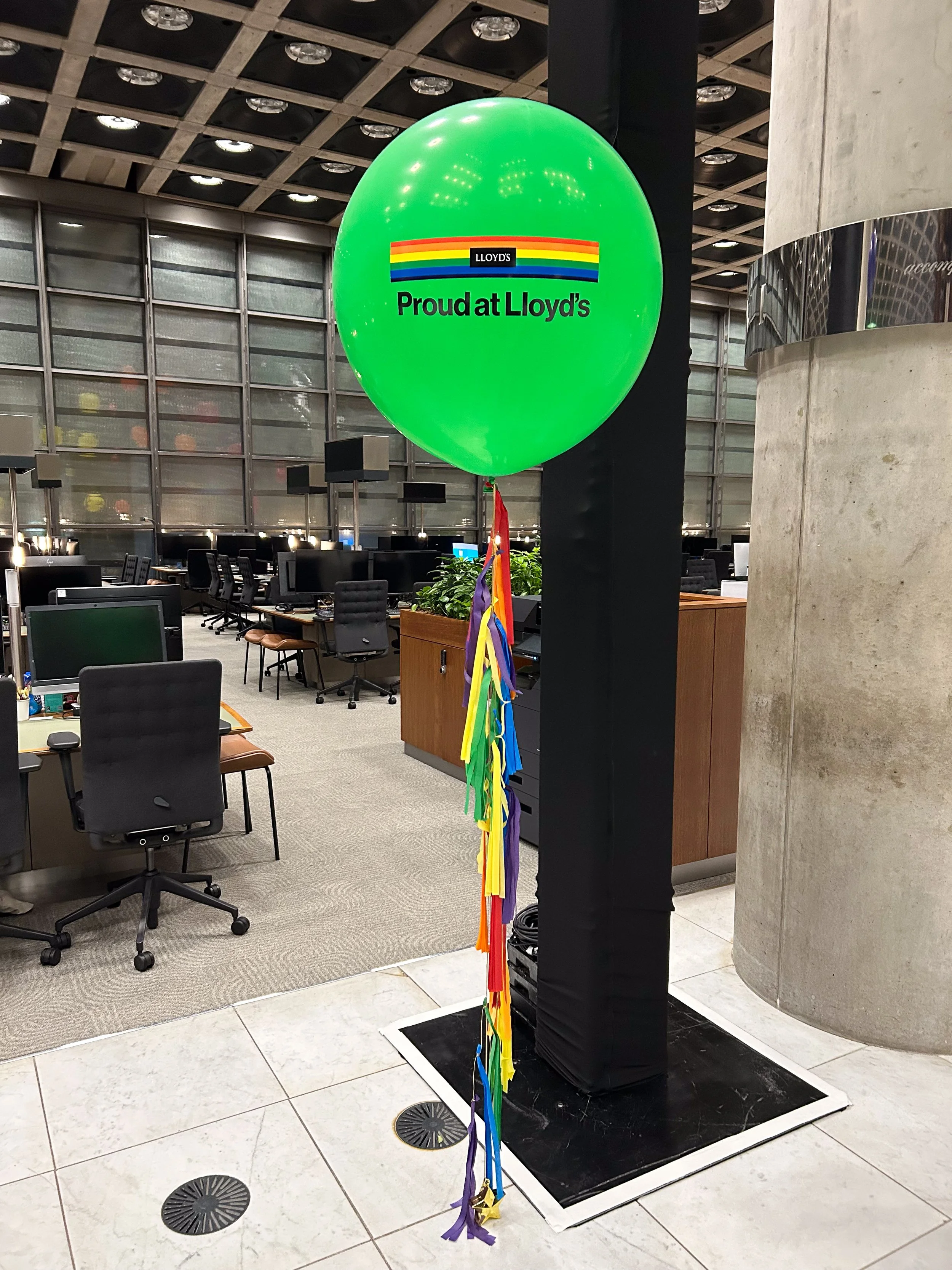 Lloyds Pride Suspended Ceiling Installation