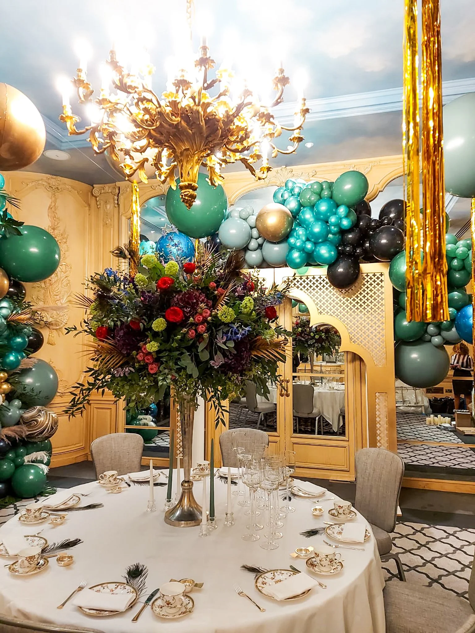 Chaika Four Seasons Graduation Party  Green Blue Gold (11).jpg