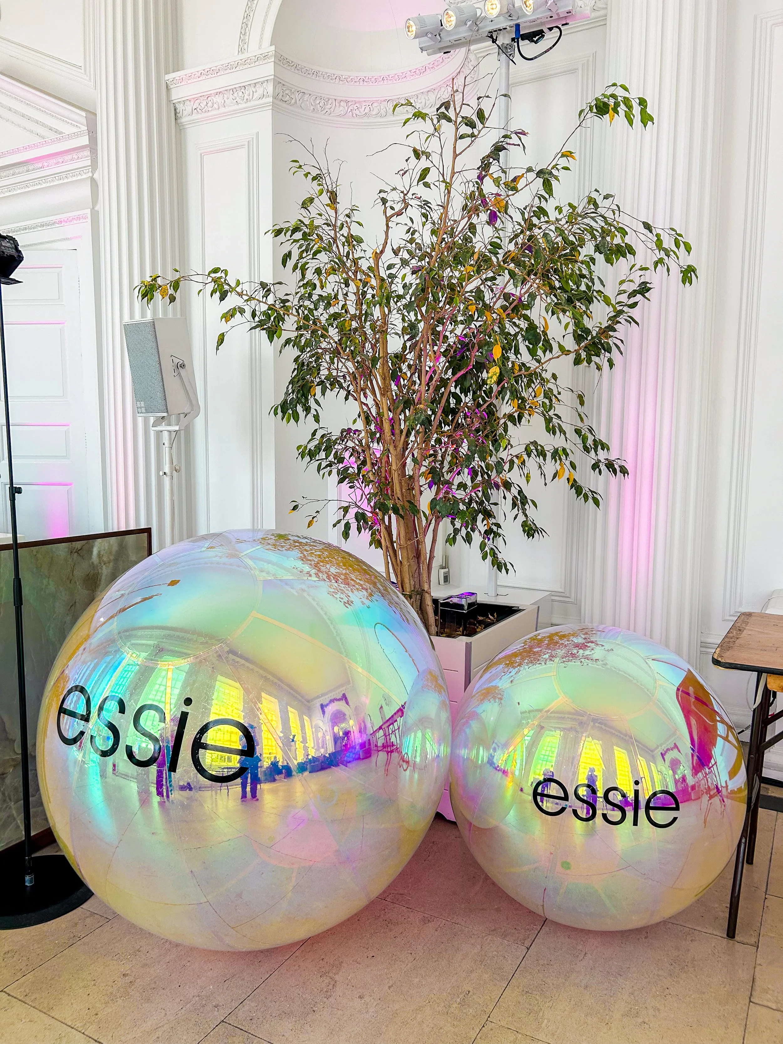 Essie Iridescent Spheres Branded Display