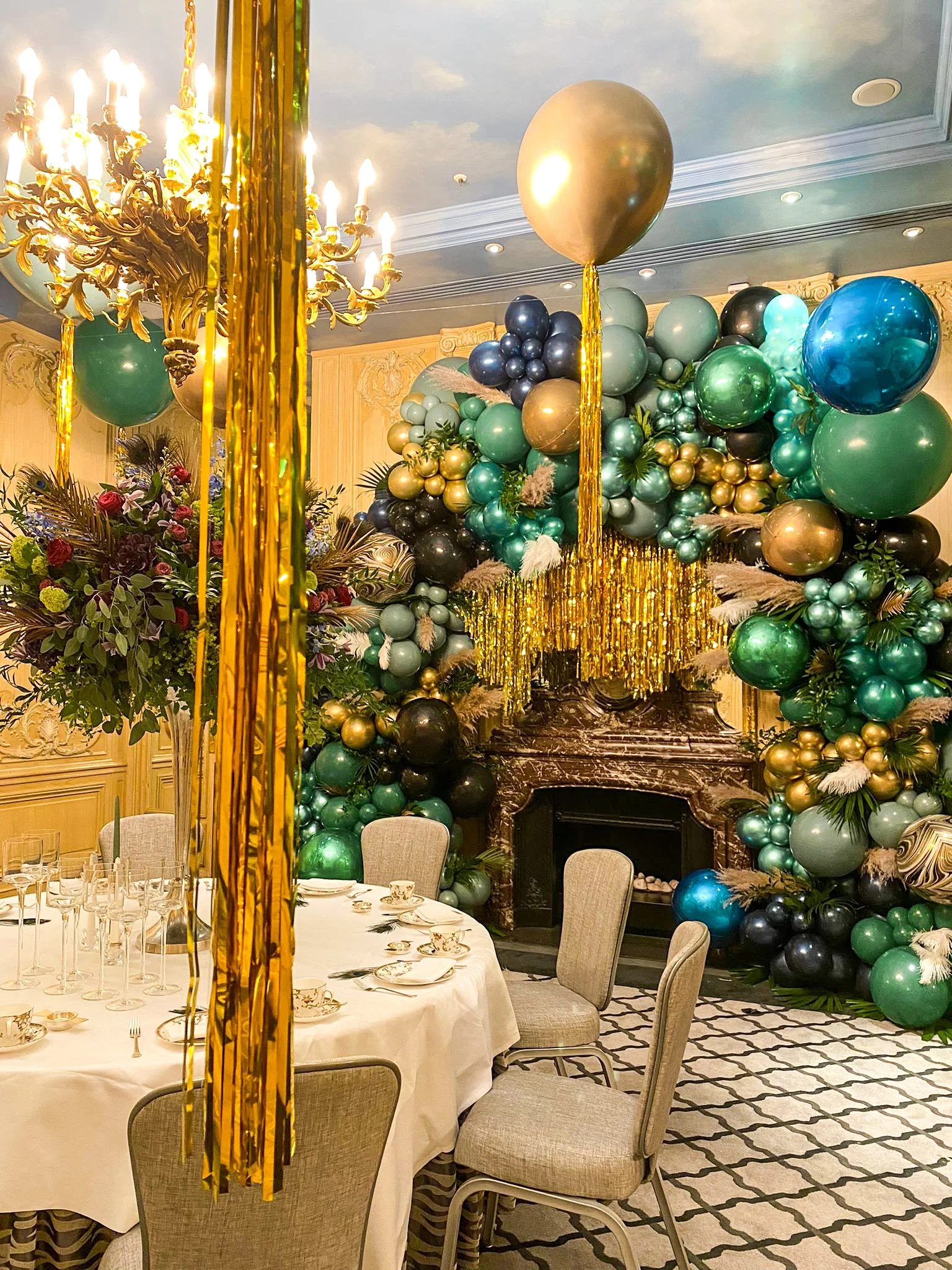 Chaika Four Seasons Graduation Party  Green Blue Gold (17).jpg