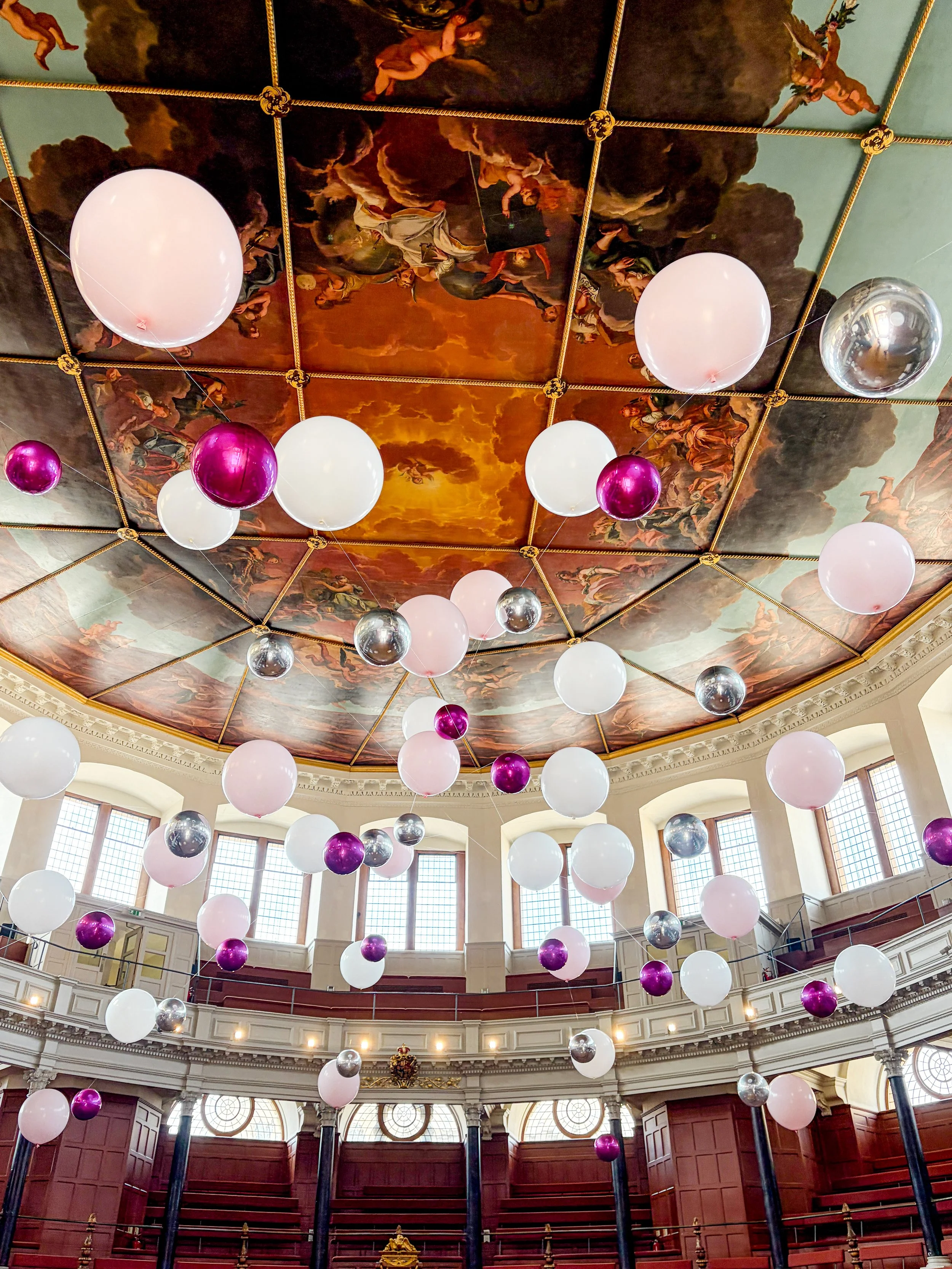Sheldonian Theatre Wedding Suspended Ceiling