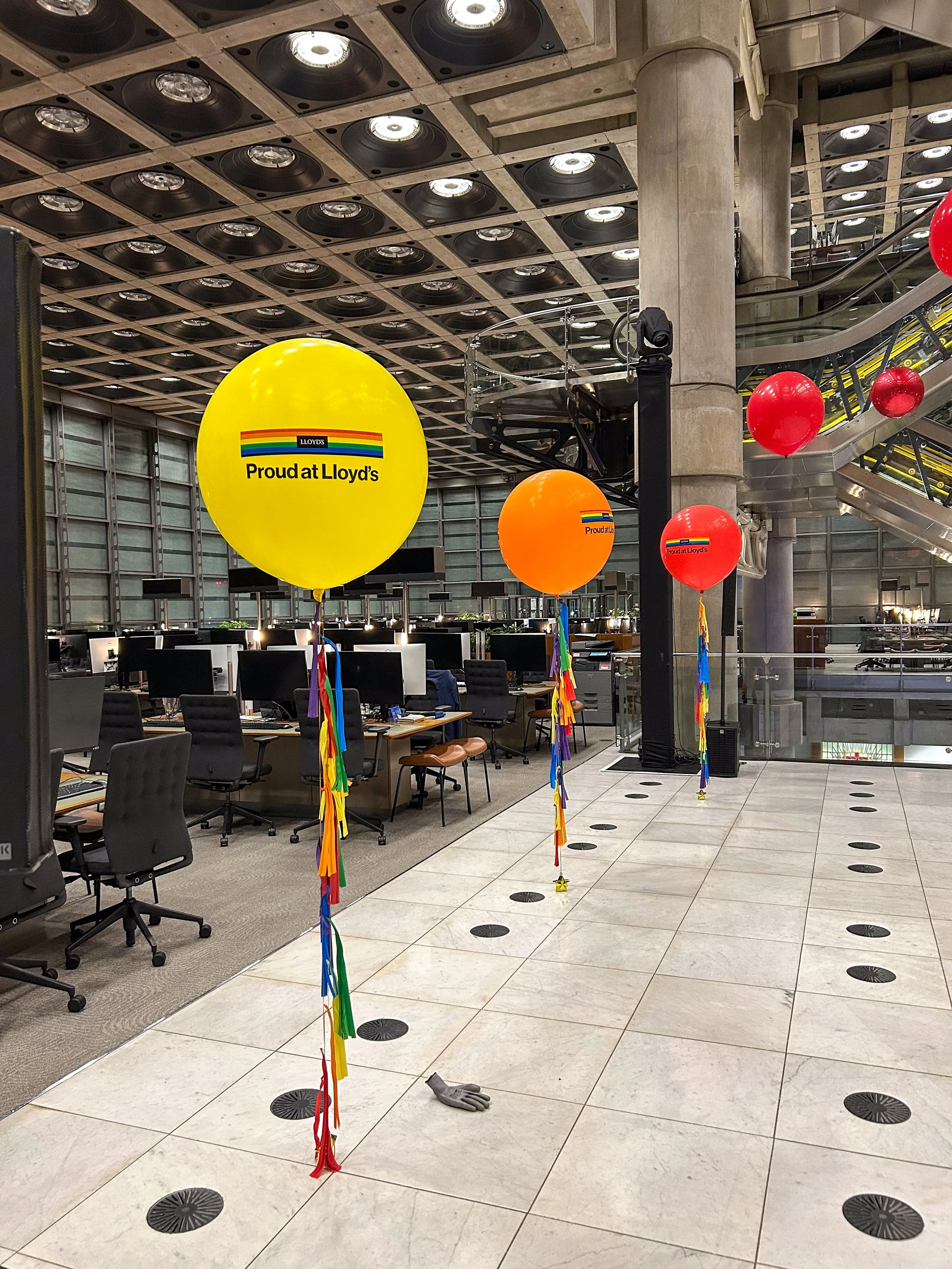 Lloyds Pride Suspended Ceiling Installation