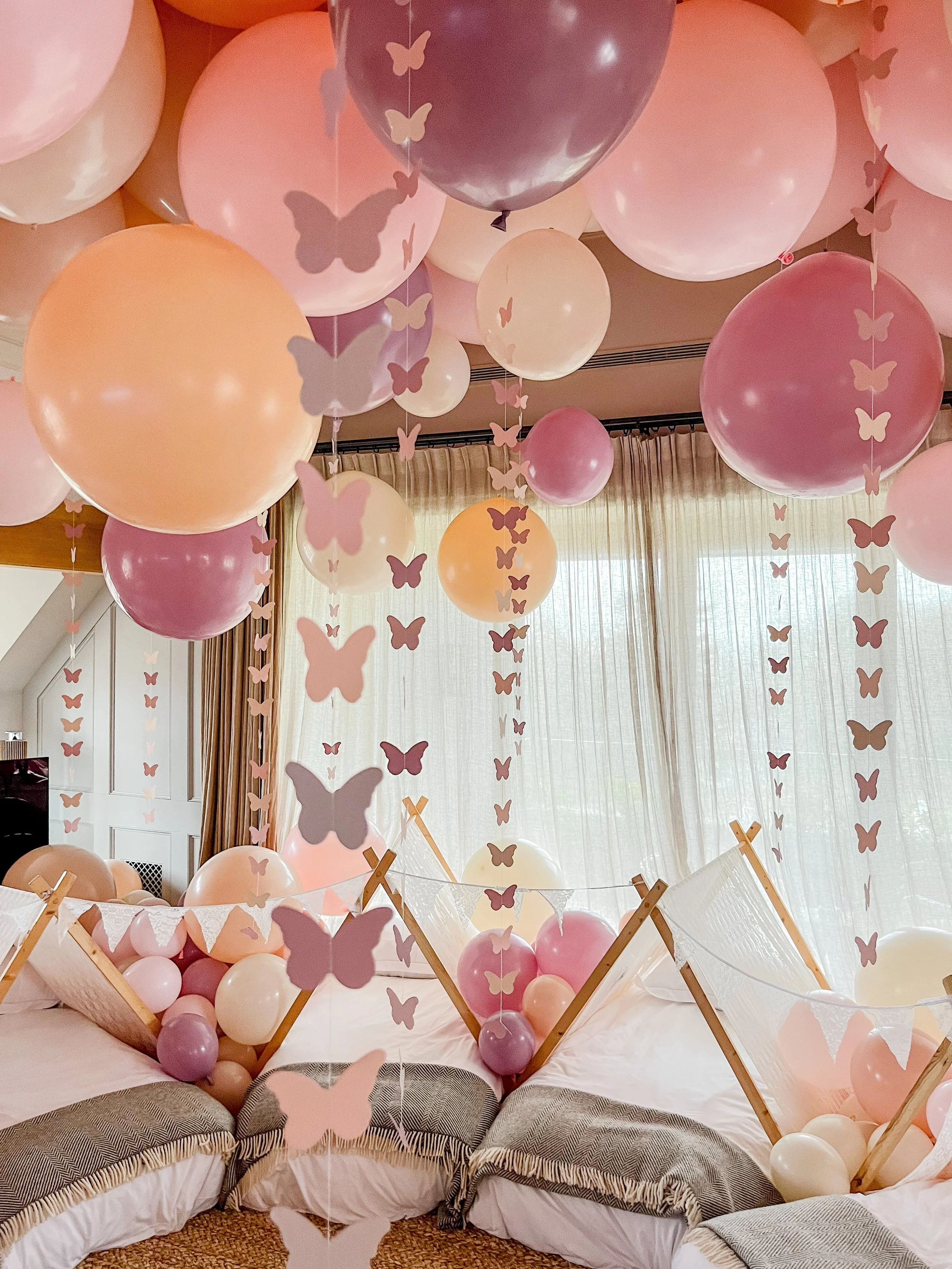 Pink Butterfly Sleepover Party Heckfield Place