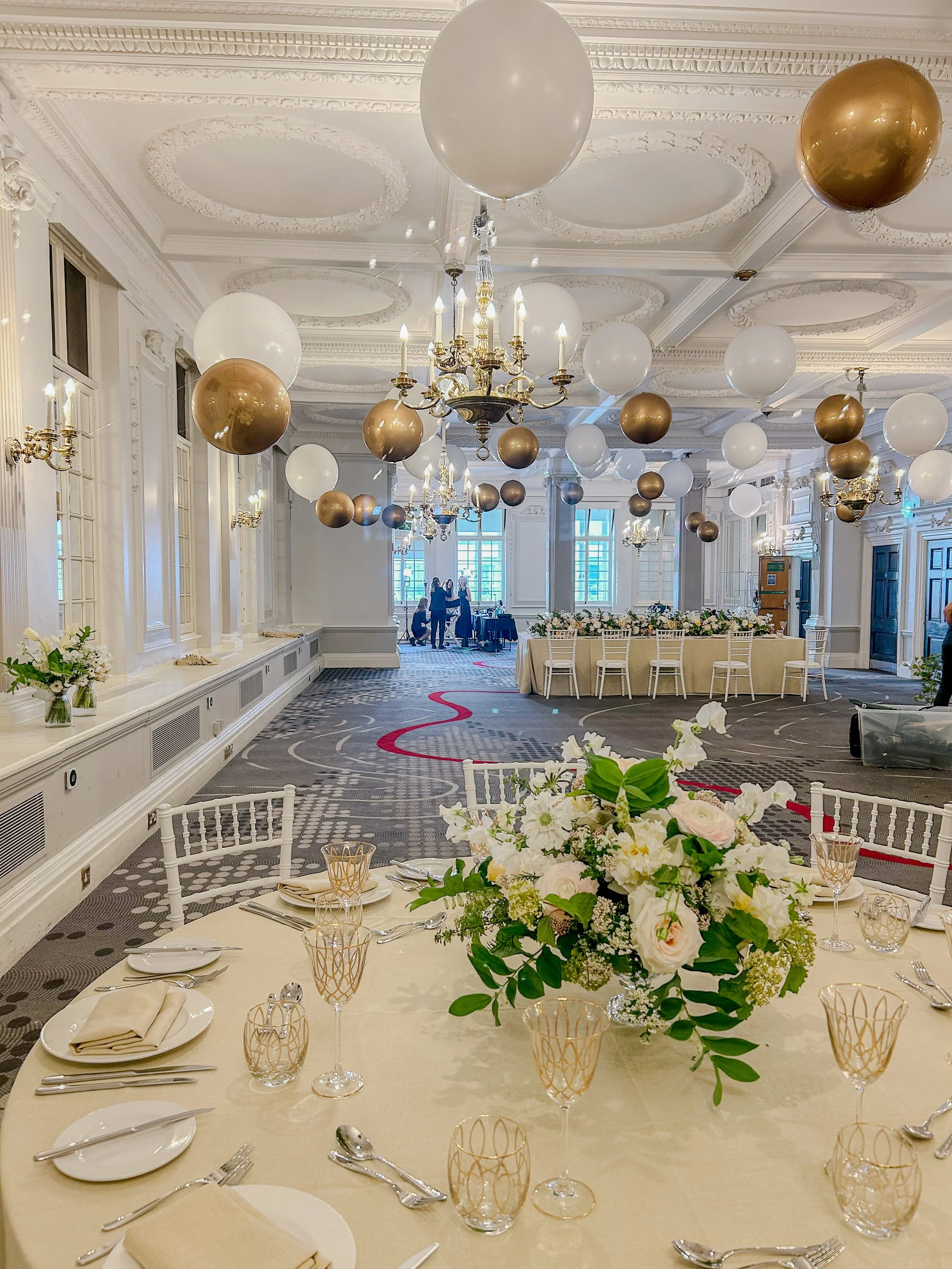 The Dilly Georgian Suite Editorial Wedding Styled Shoot Suspended Ceiling