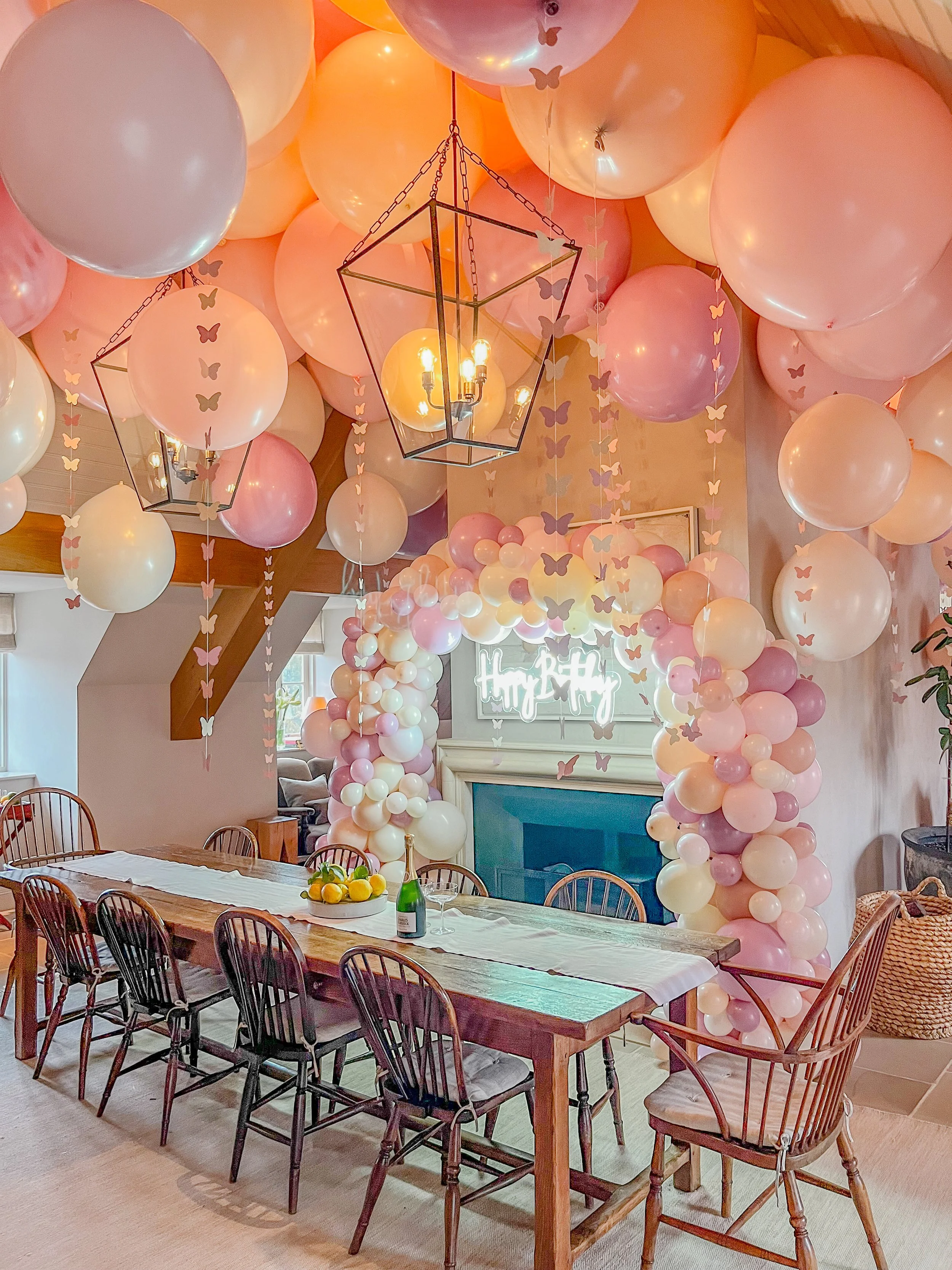 Pink Butterfly Sleepover Party Heckfield Place