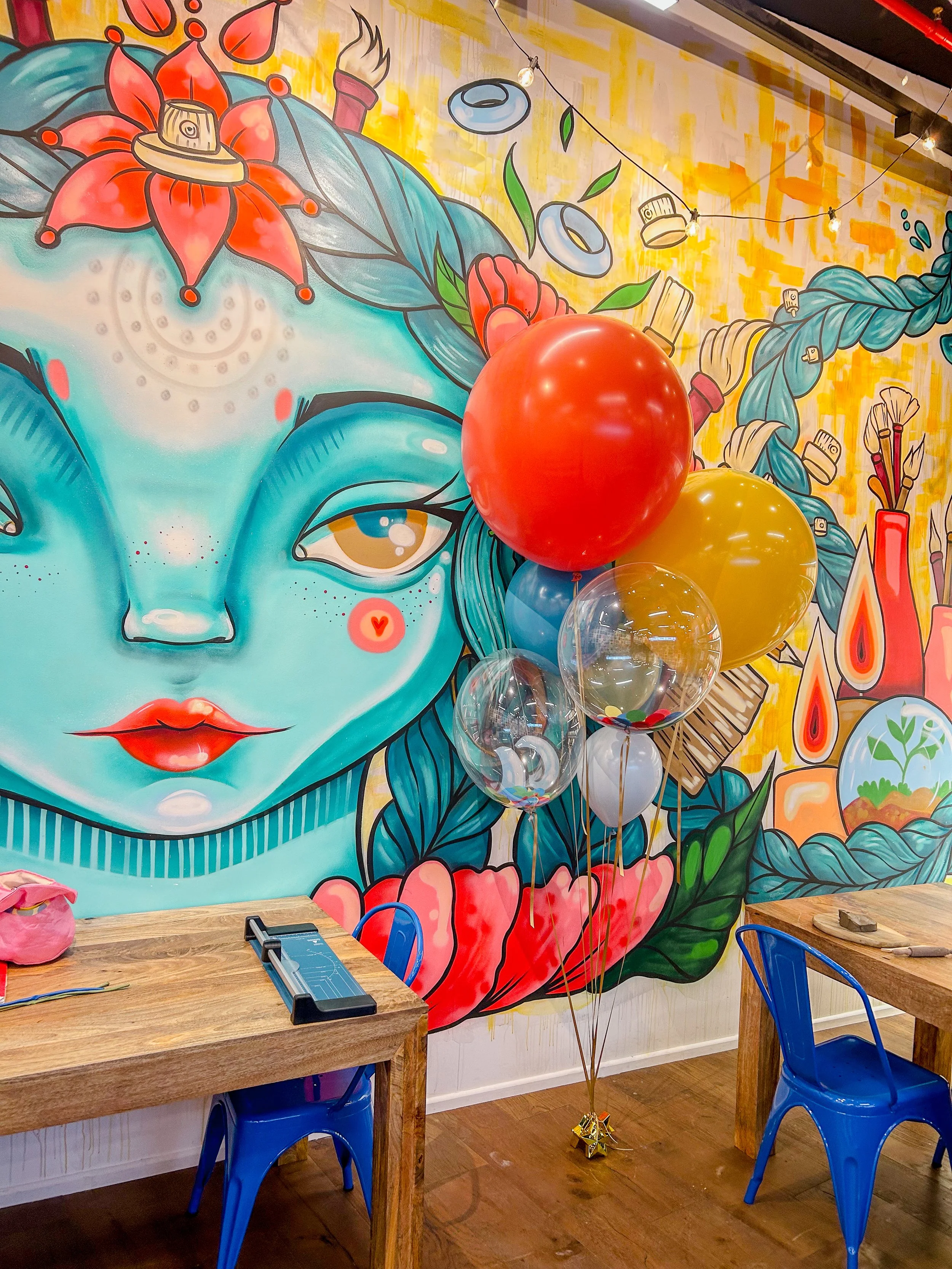 Paint Party ArtPlay Chelsea Backdrop