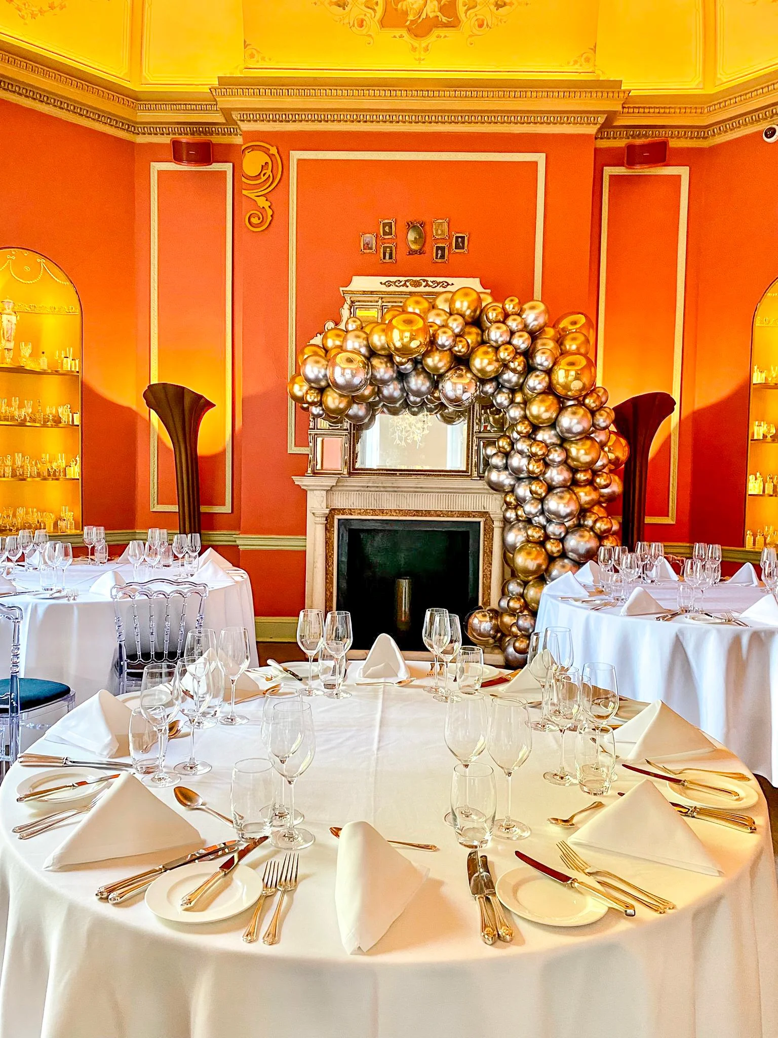 Home House, Gold & Silver Fireplace Asymmetric Arch (2).jpg