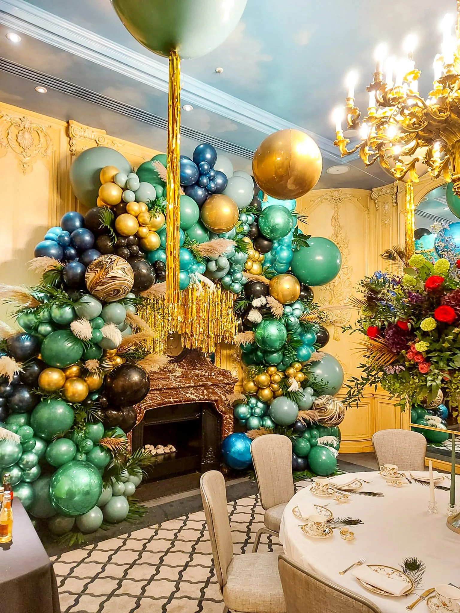 Chaika Four Seasons Graduation Party  Green Blue Gold (9).jpg