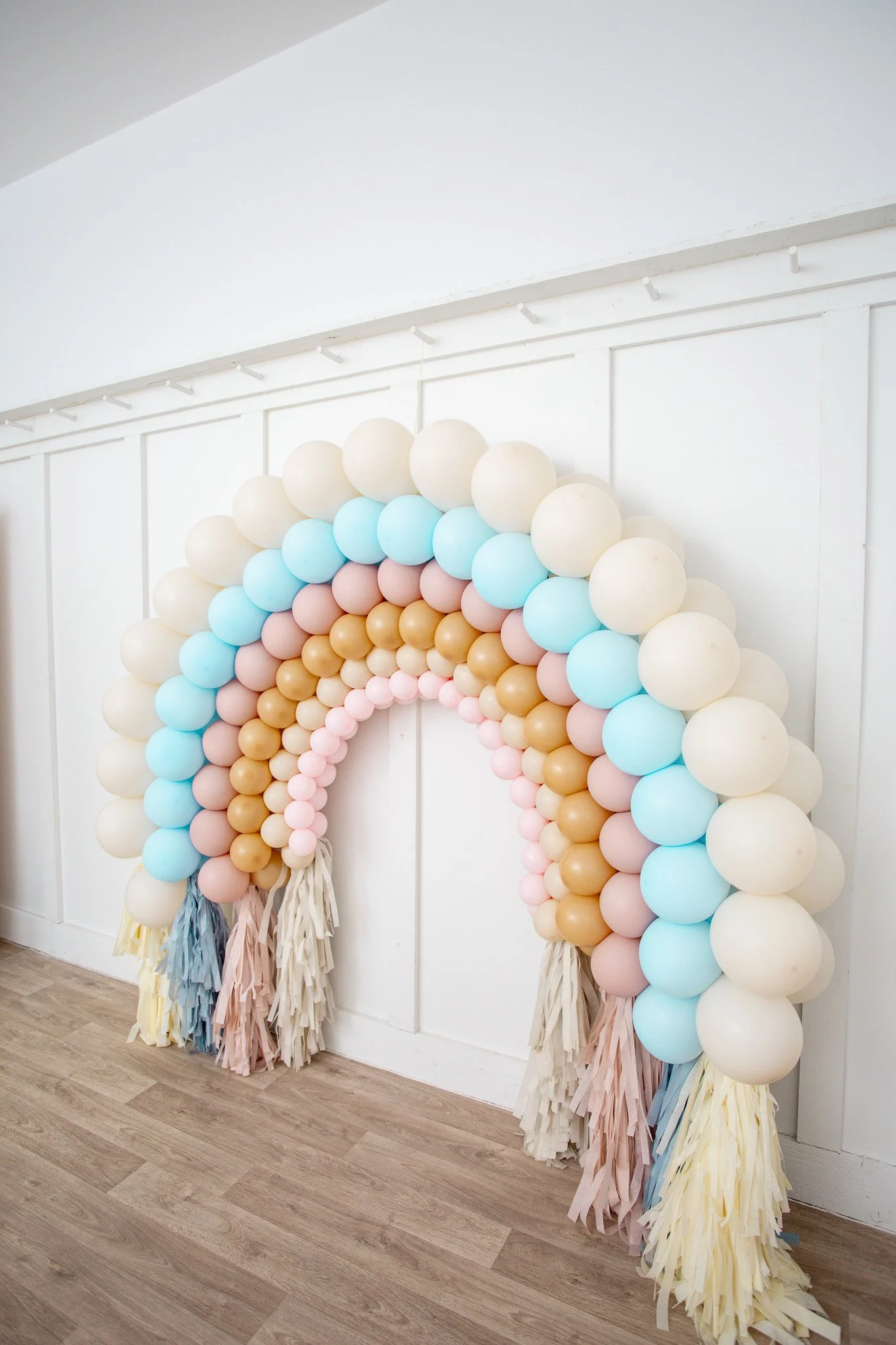 Pro Balloon Training: Neutral Rainbow with Tassel
