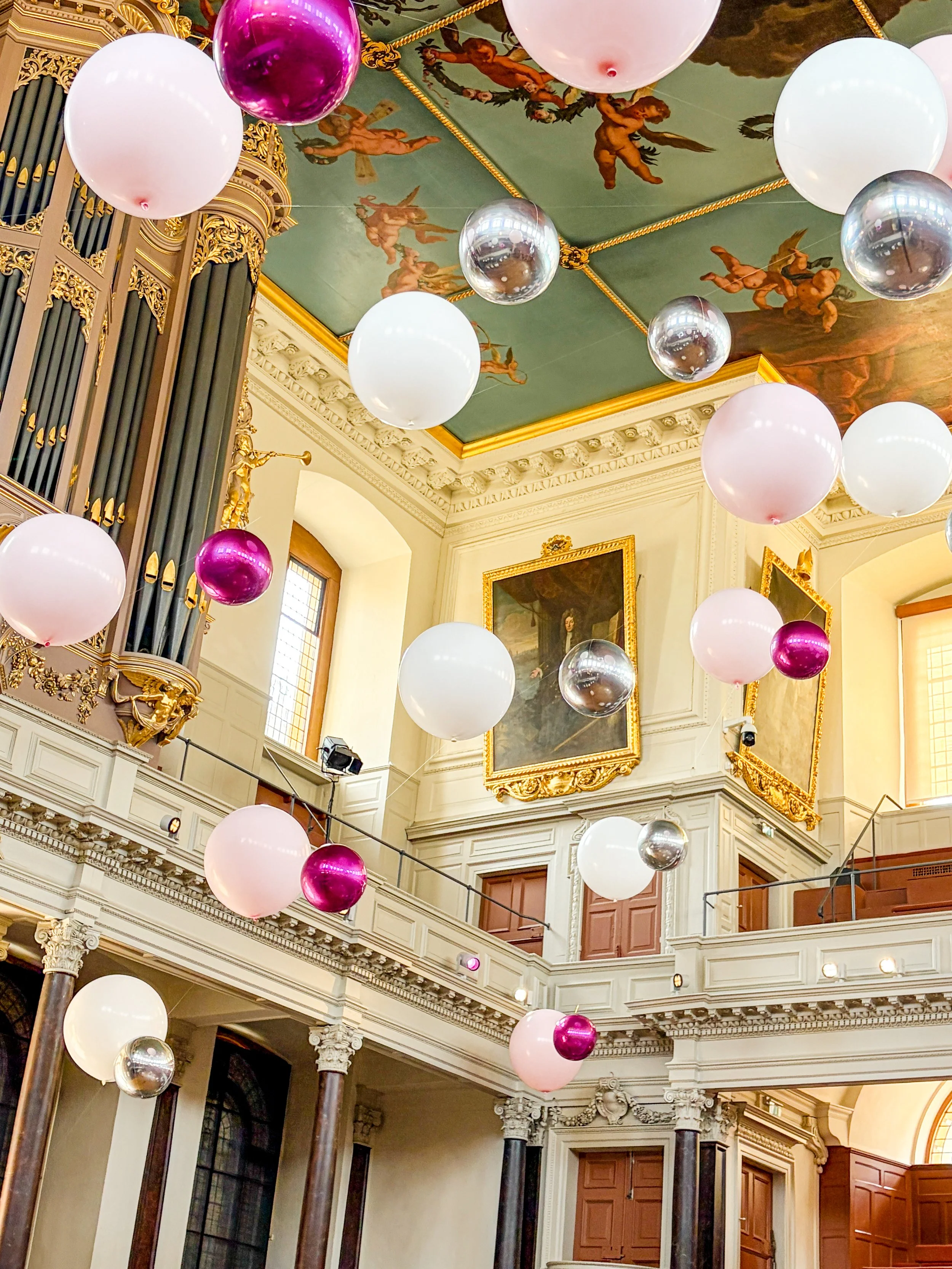Sheldonian Theatre Wedding Suspended Ceiling