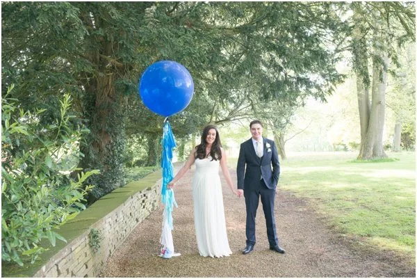 Aynhoe Park Wedding Daisy & James Aisle Balloons - Large1.jpg