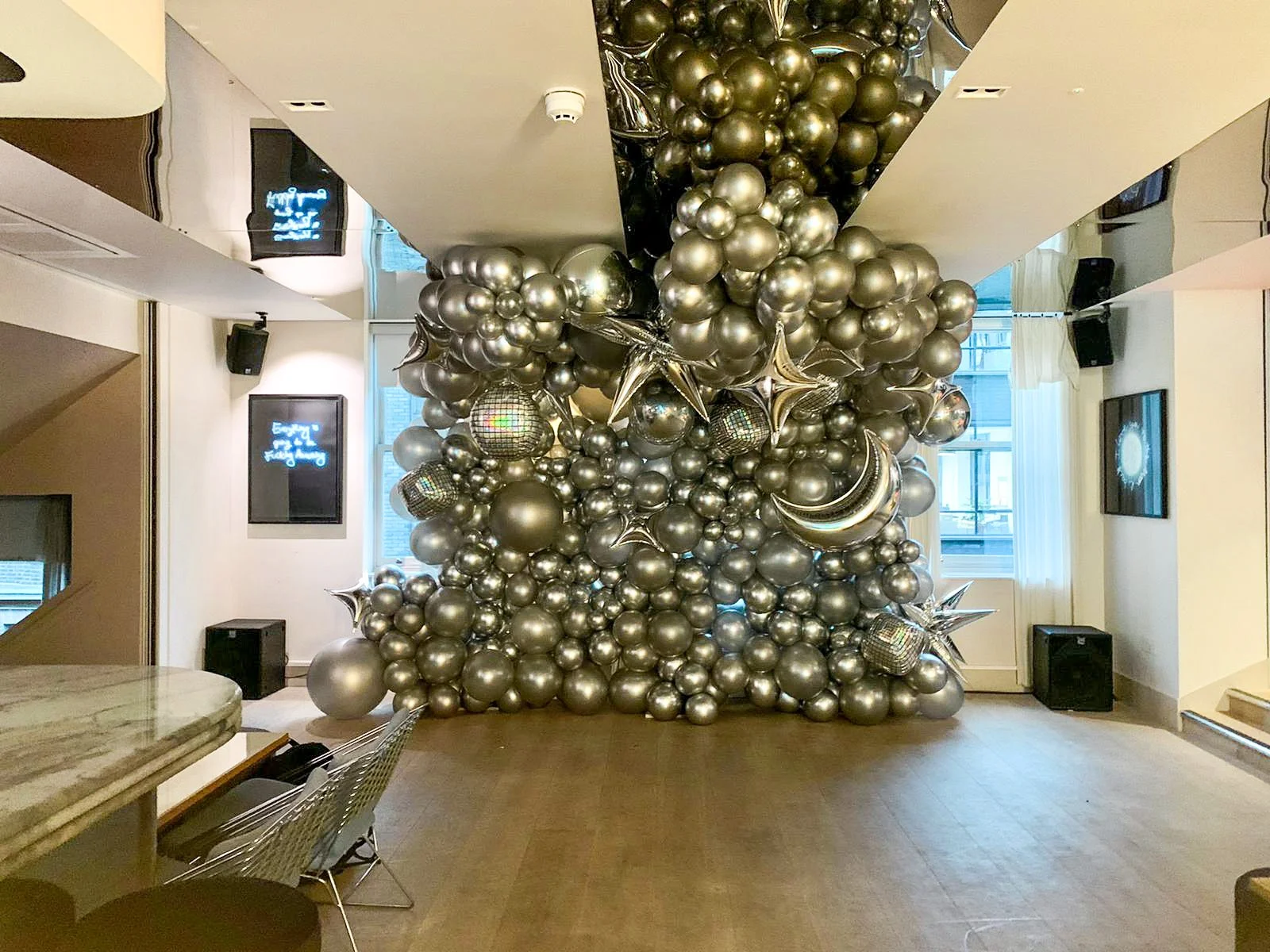 Groucho Club - Space Balloon Wall - GSP Events (7).jpg