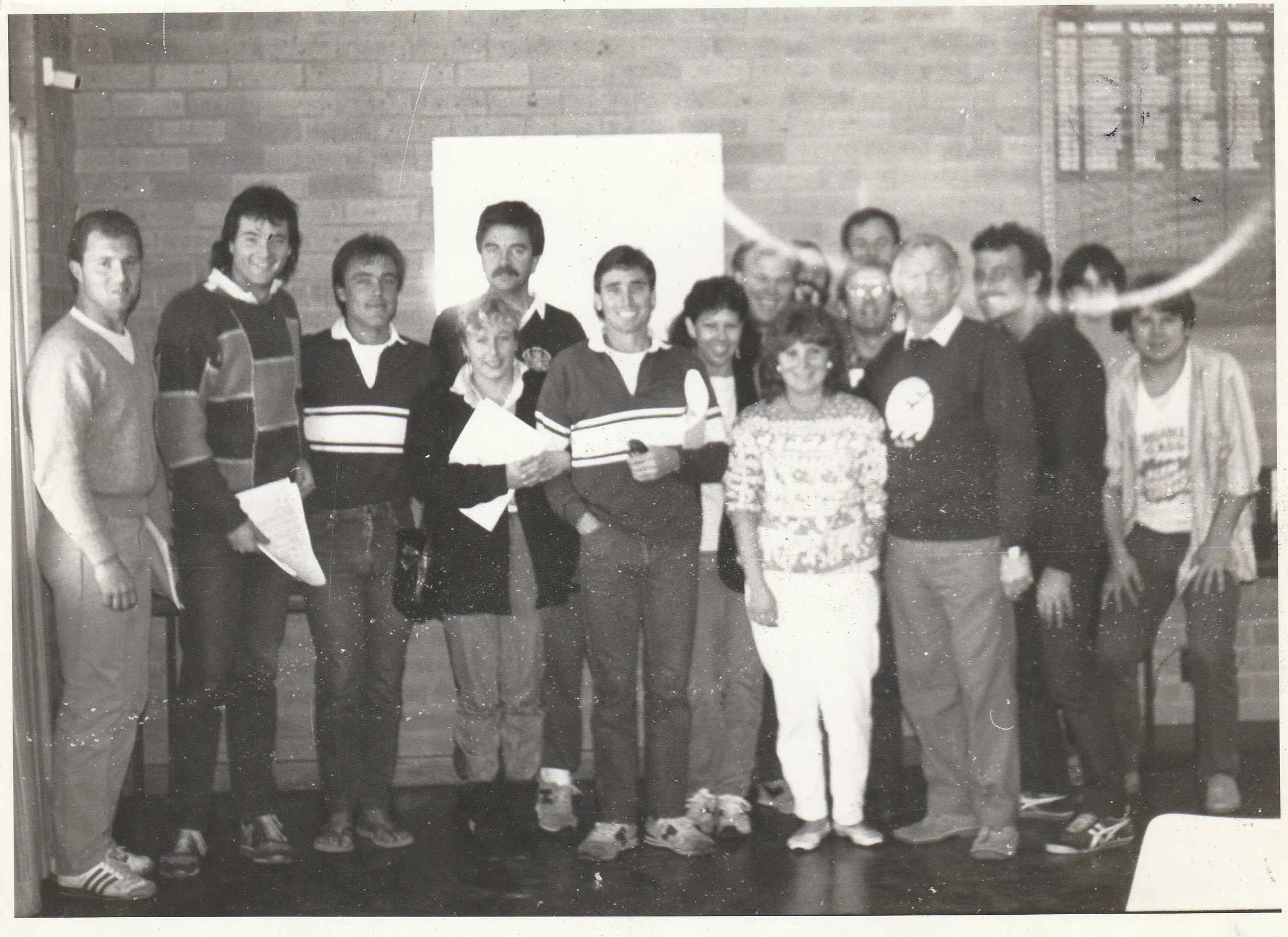 Taperoo club members 1986.jpg