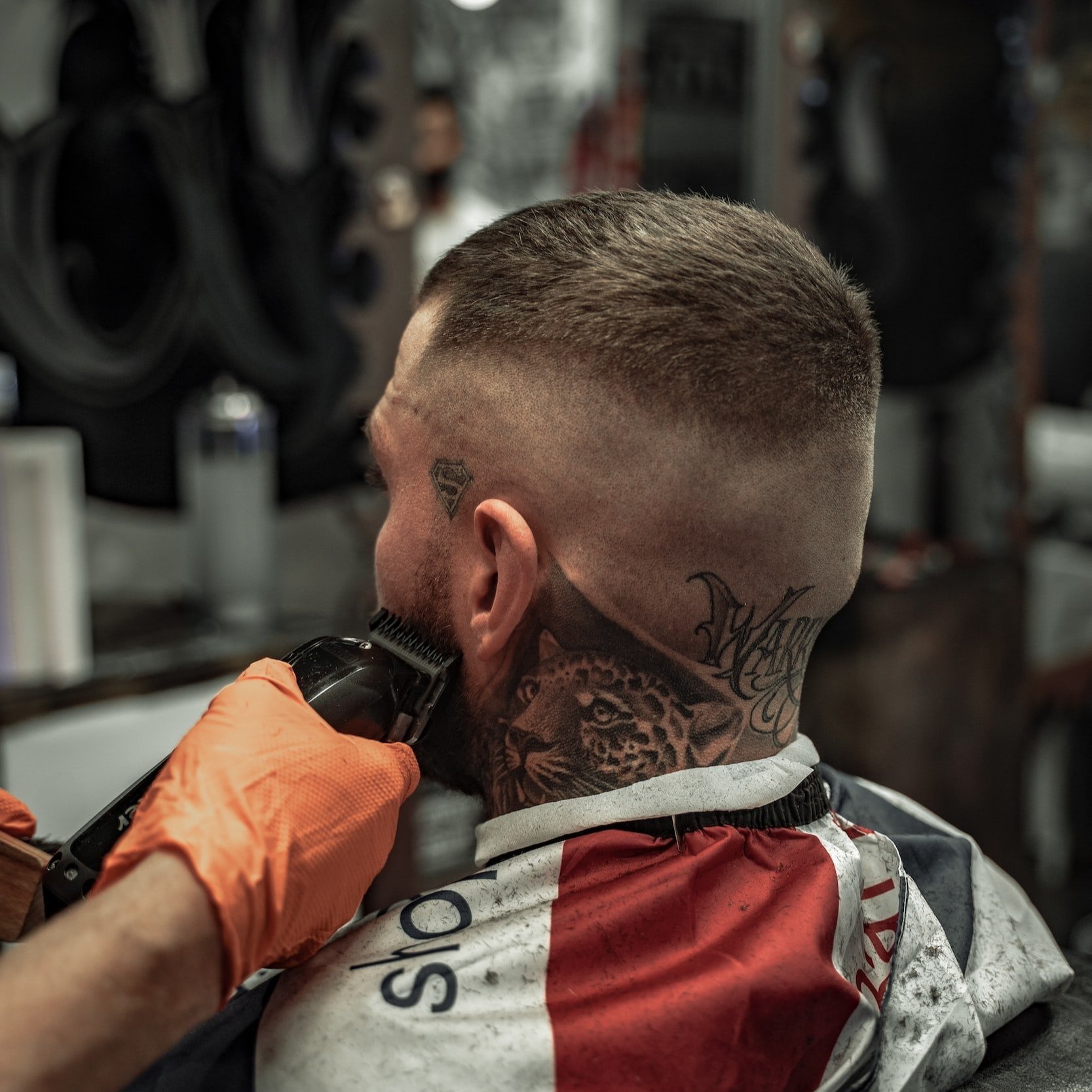 Mens crew cut hairstyle