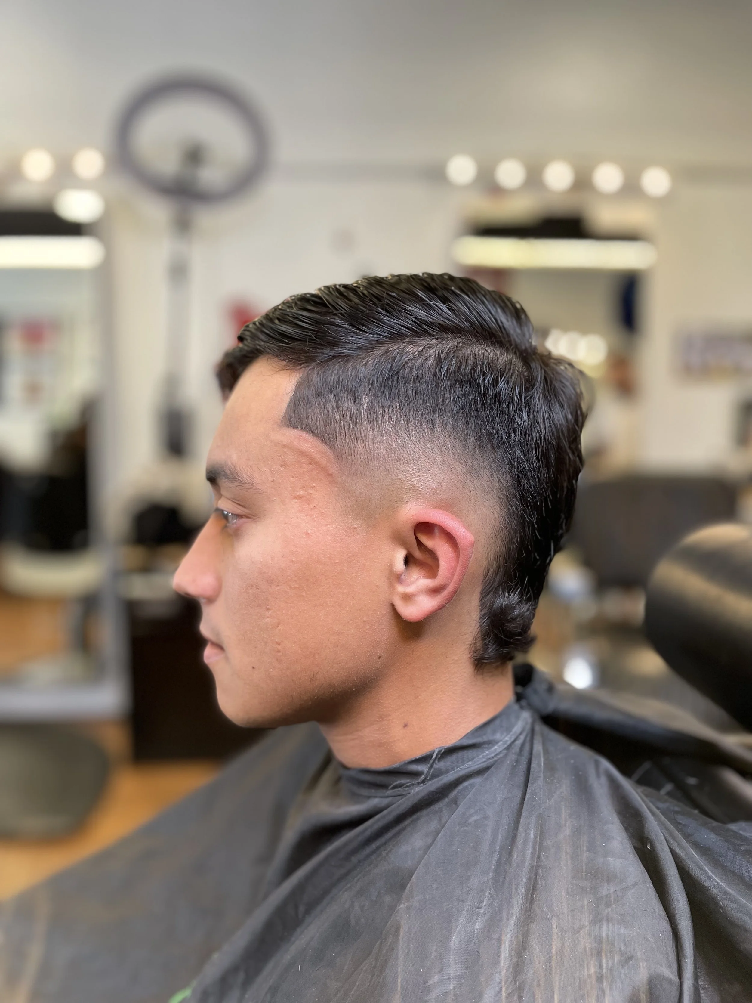 Burst Fade Haircut