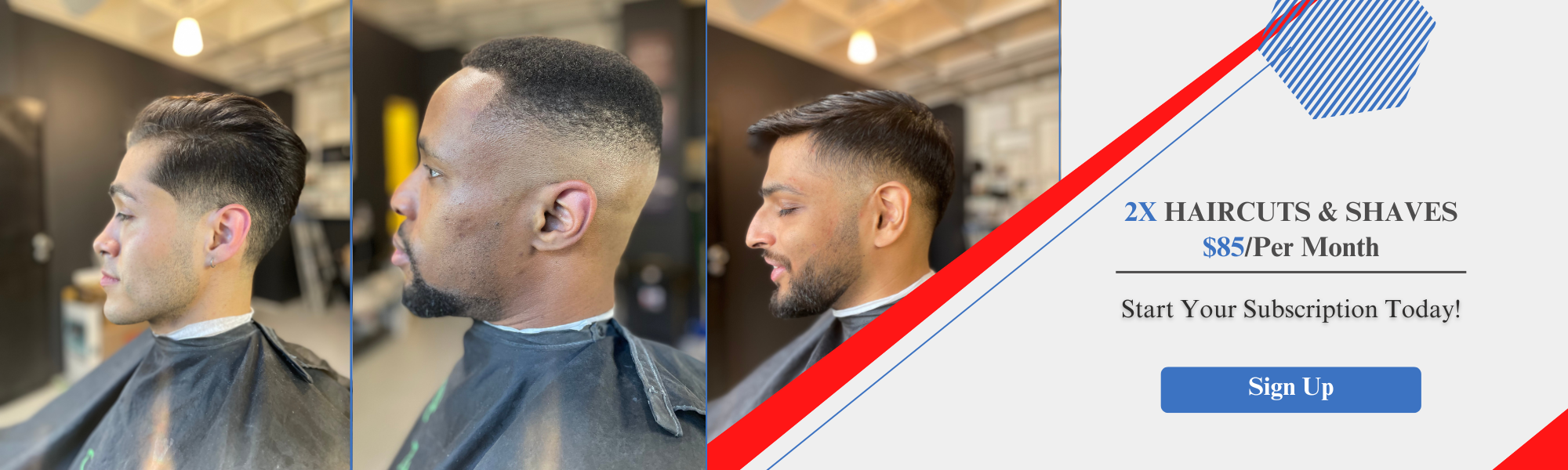 Affordable Haircuts in Washington DC on Haircut Subscription Plan