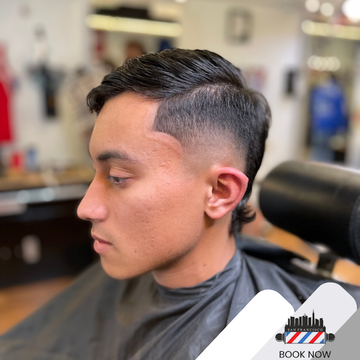 Burst Fade (Washington D.C. Barbershop)