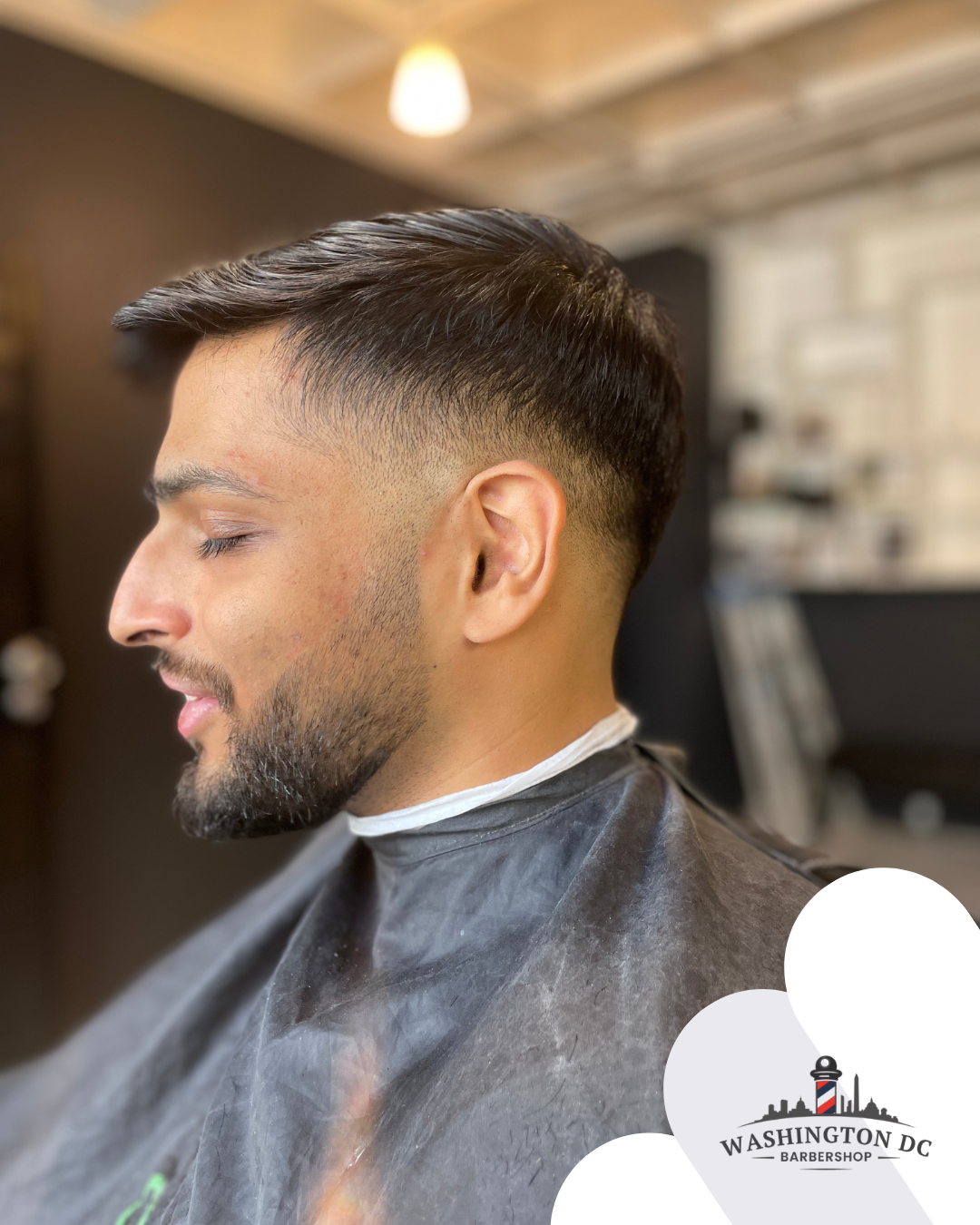 "Best Barbershop For Fade Haircuts in Washington D.C". Located "Near The White House", "Dupont Circle" and More.