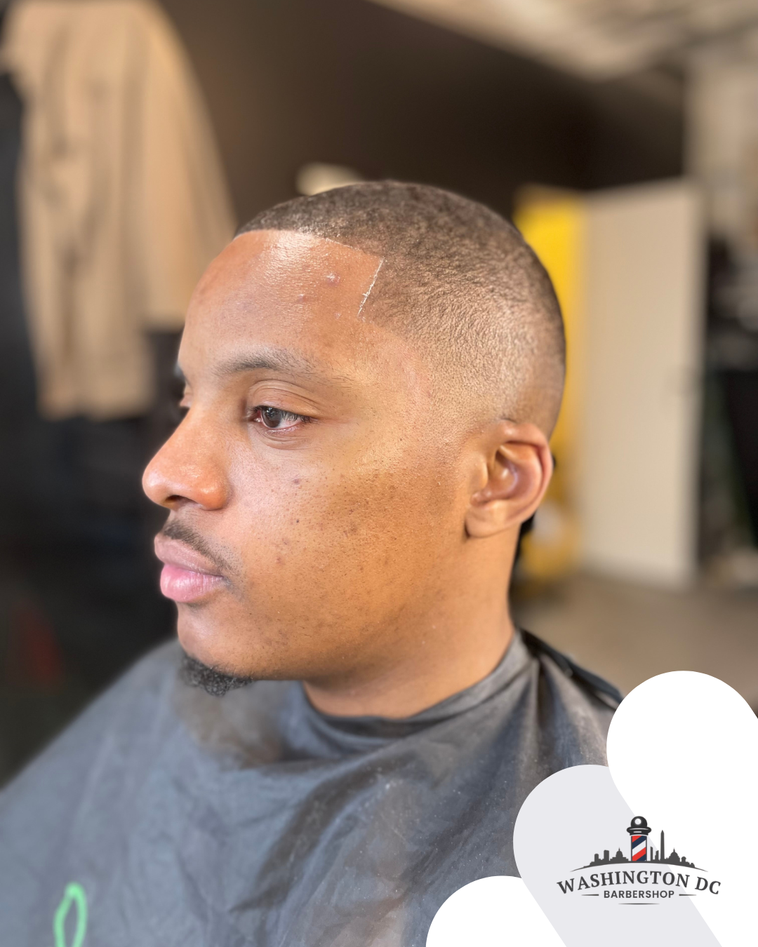 Black Barbershop in Washington D.C.