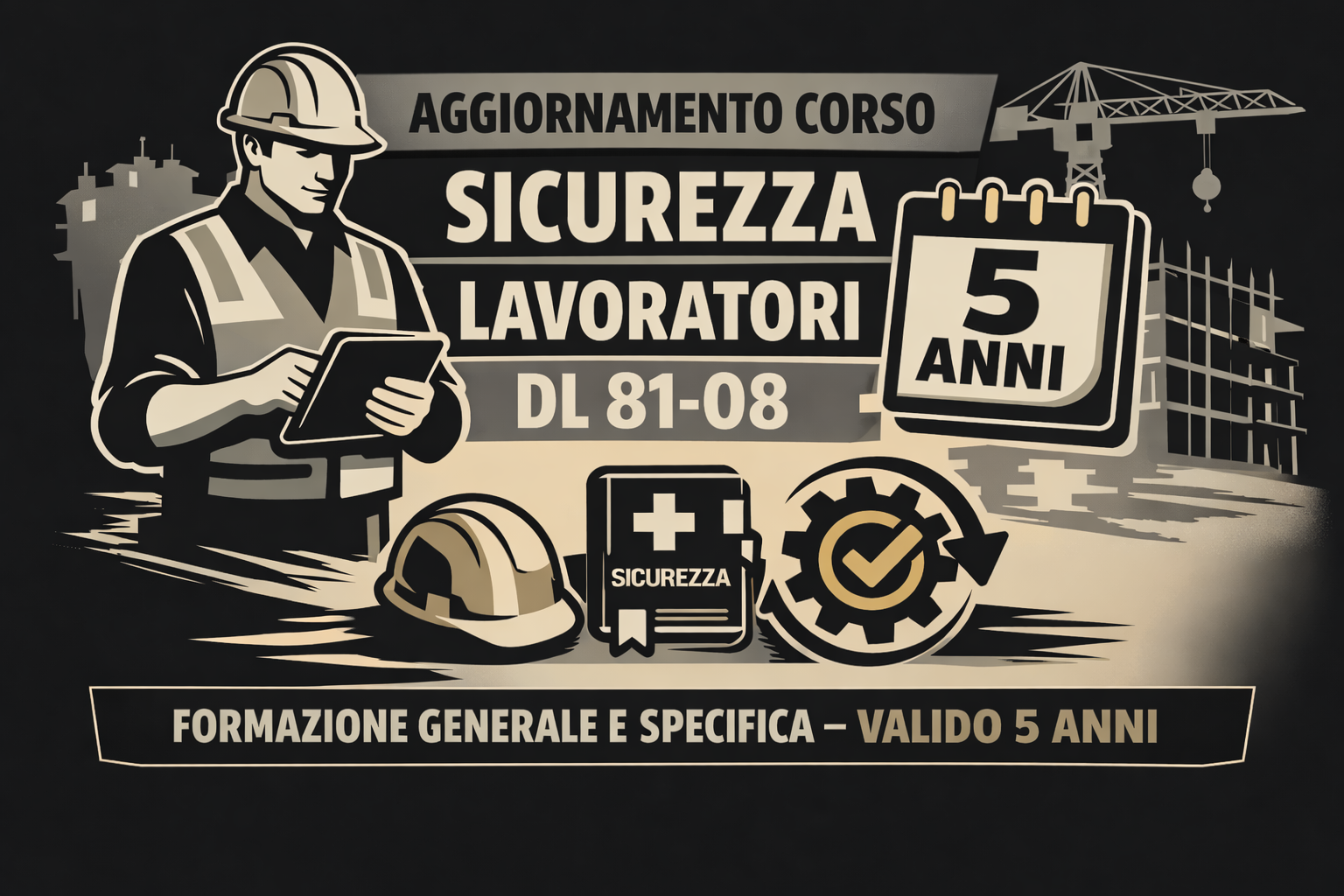 Corso di Aggiornamento Sicurezza sul Lavoro DL 81-08 - (6 ore)