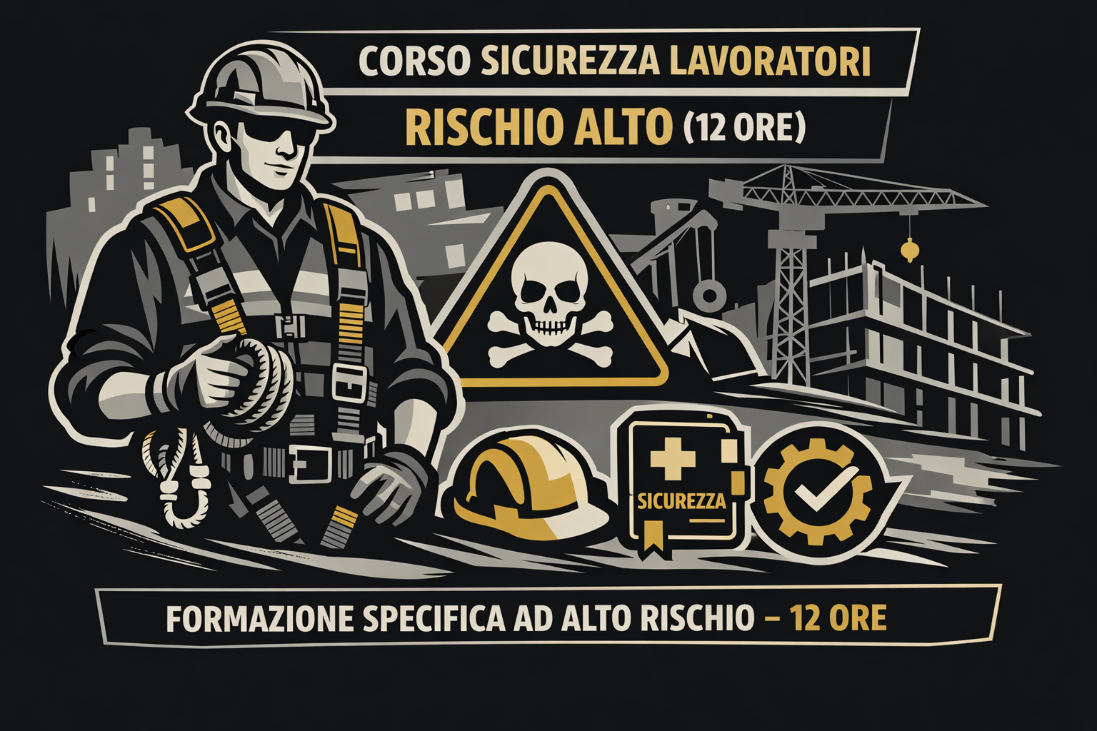 Corso Sicurezza Lavoratori - Rischio Specifico Alto (12 Ore)
