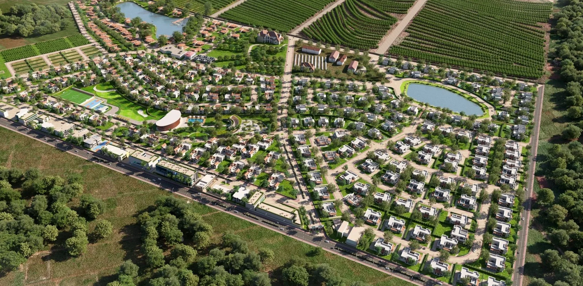 Curated visual reference: Luxury Gated Community Spaces Reference: About Karunguru Gated Community Explore The Essence Of Countryside