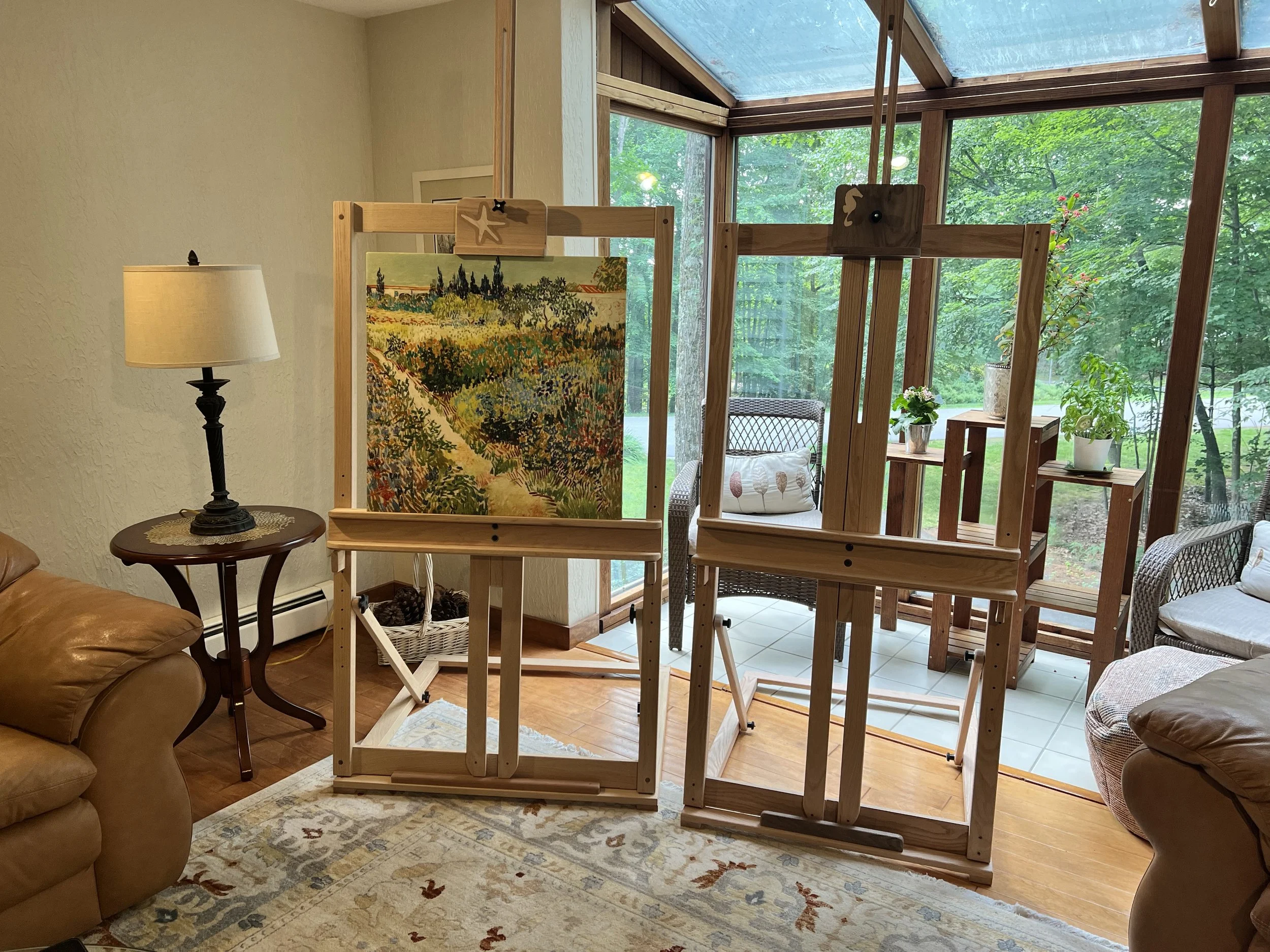 Easels - cherry