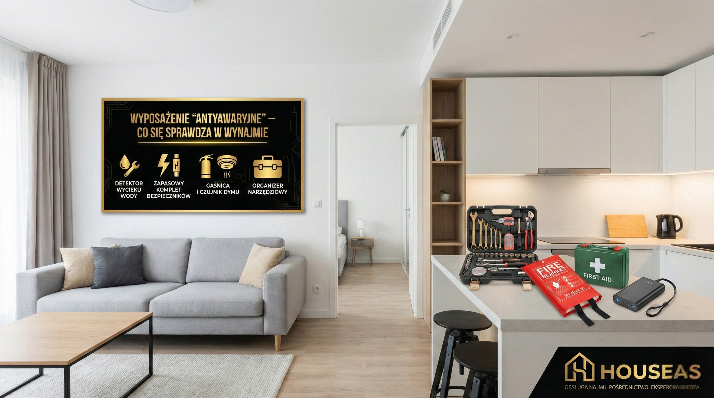 Wyposażenie "antyawaryjne" - co się sprawdza w wynajmie.