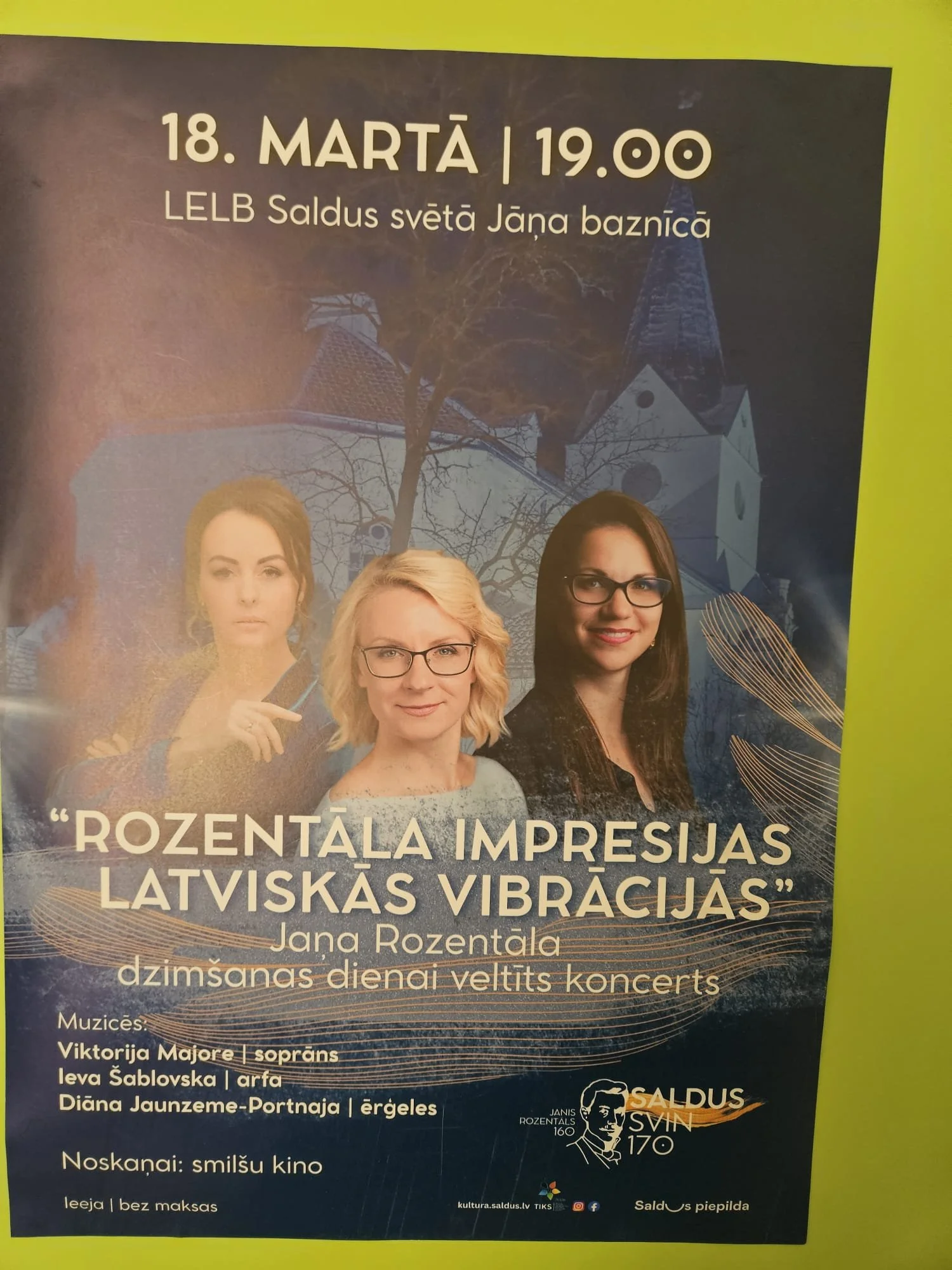 Rozentāla impresijas Latviskās vibrācijās