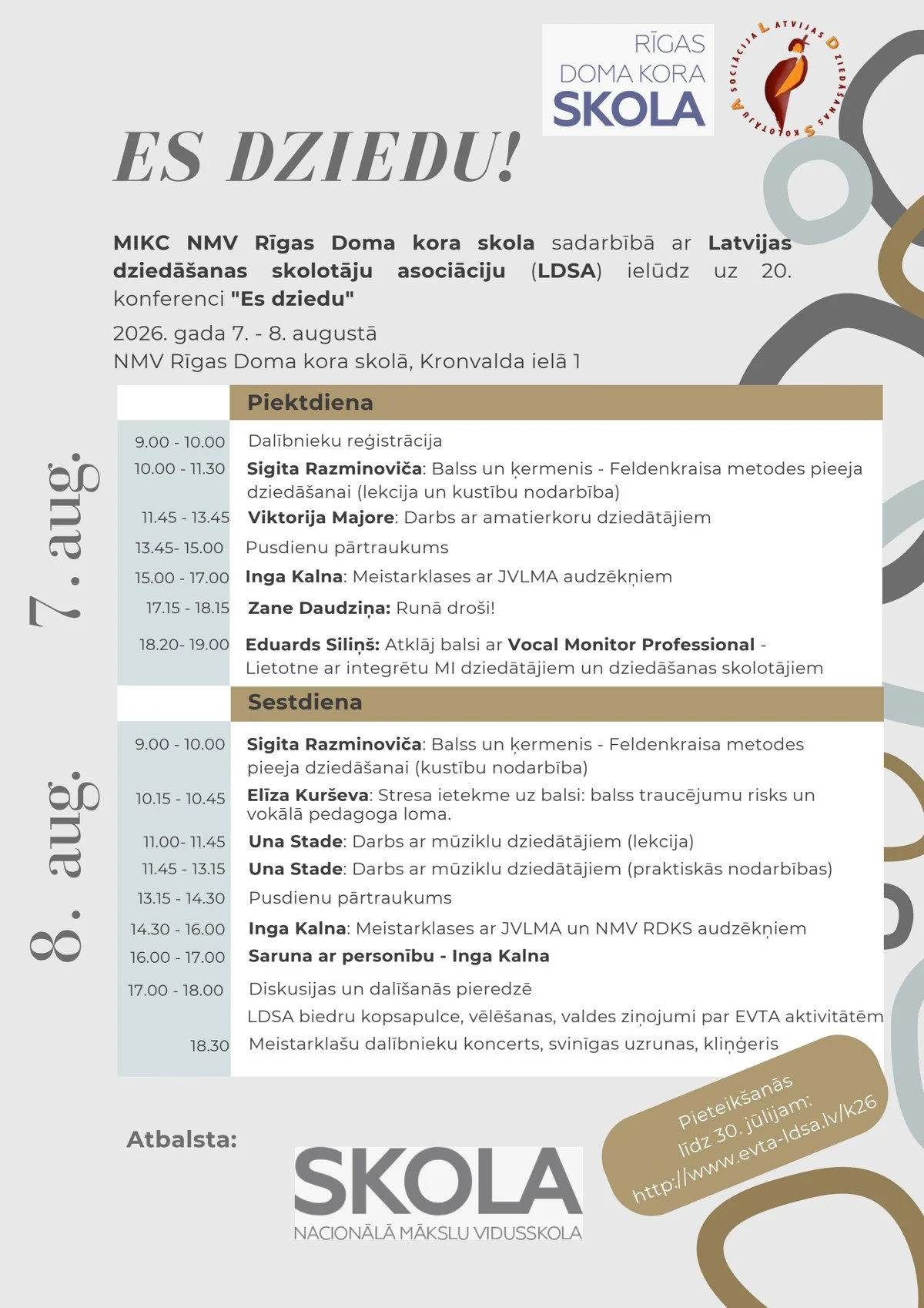 Konference “Es dziedu!”