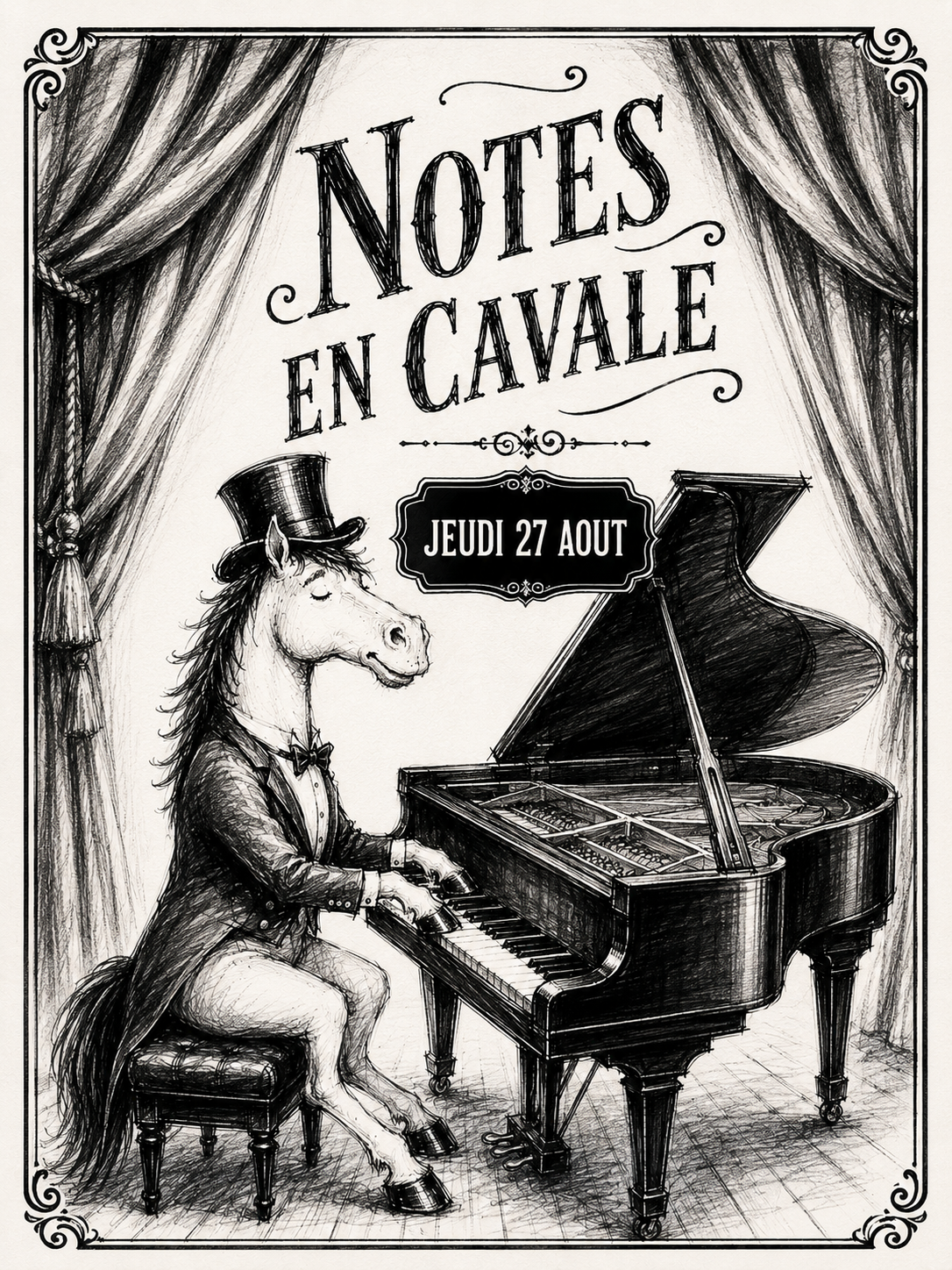 Notes en cavale  - Jeudi 27 Août à 18h30