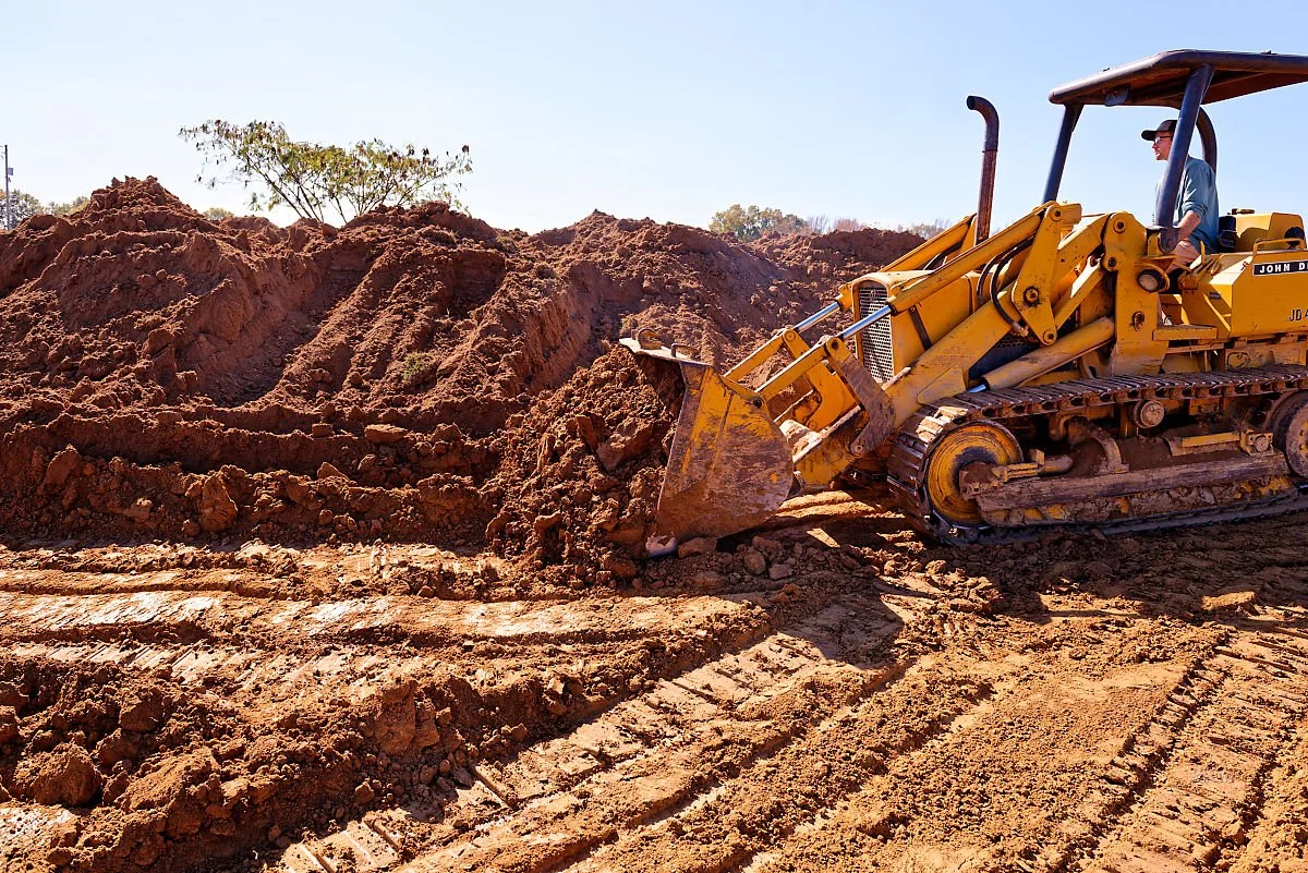 Shale and Gravel Pad in Faulkner County