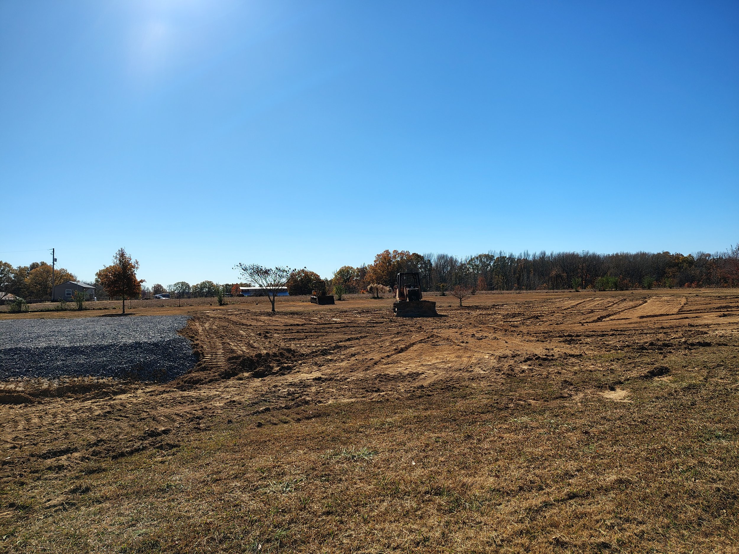 Site Preparation in Faulkner County