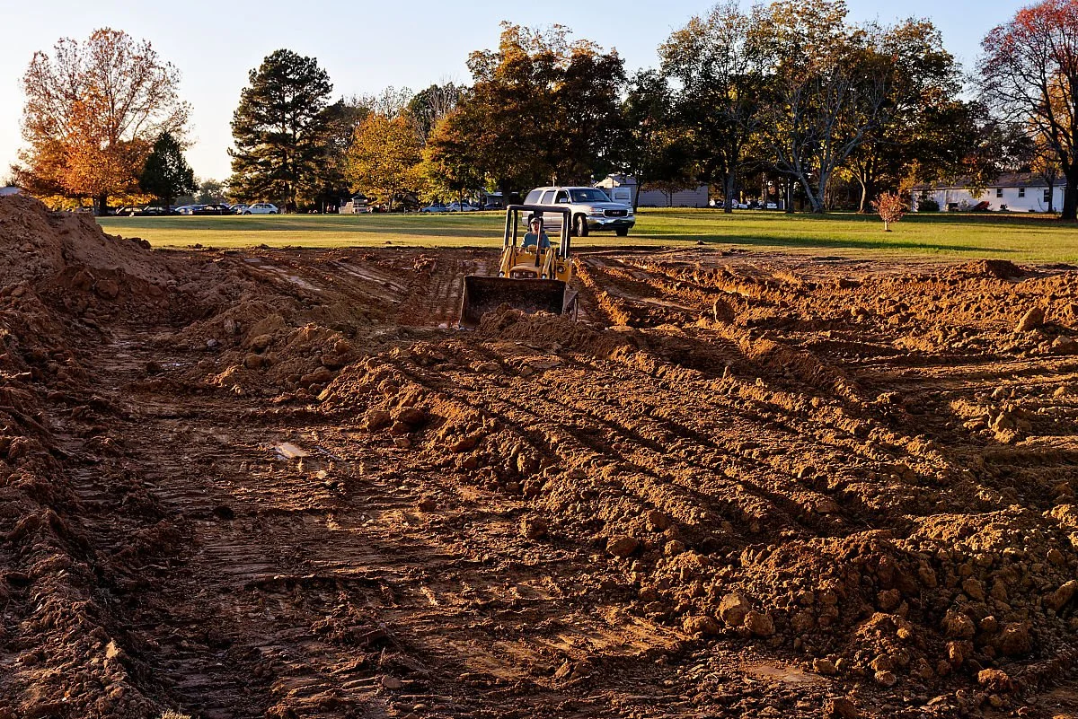 Bulldozing in Vilonia, AR