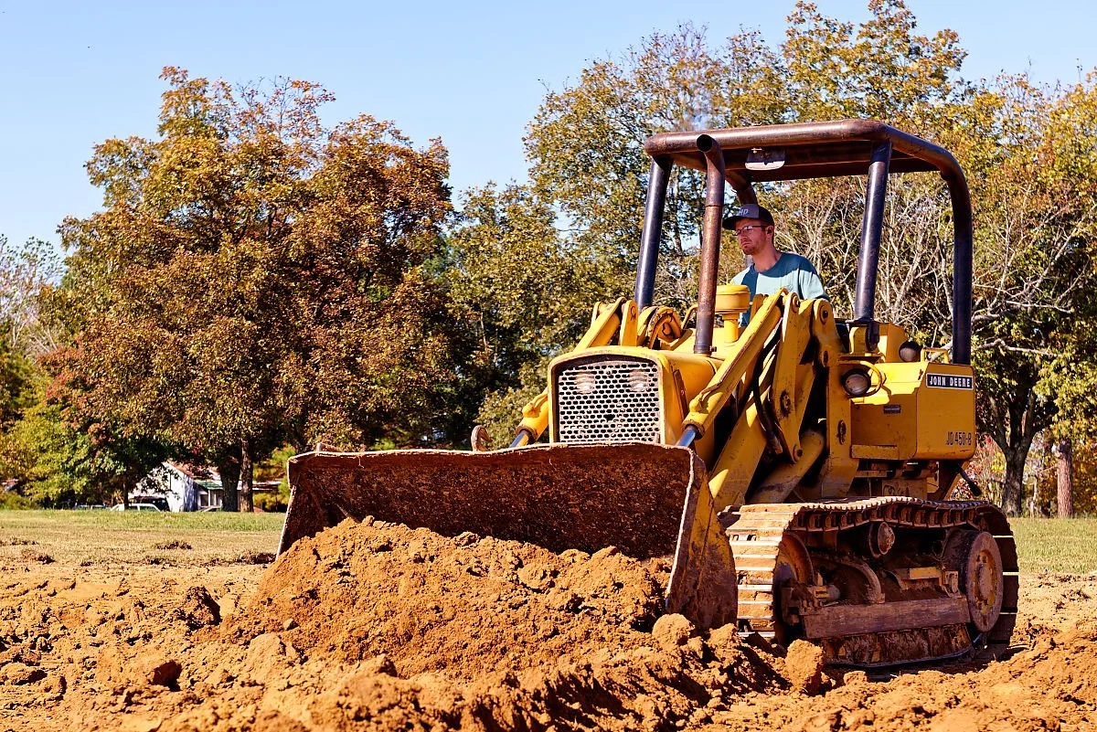 House foundation in Vilonia, AR