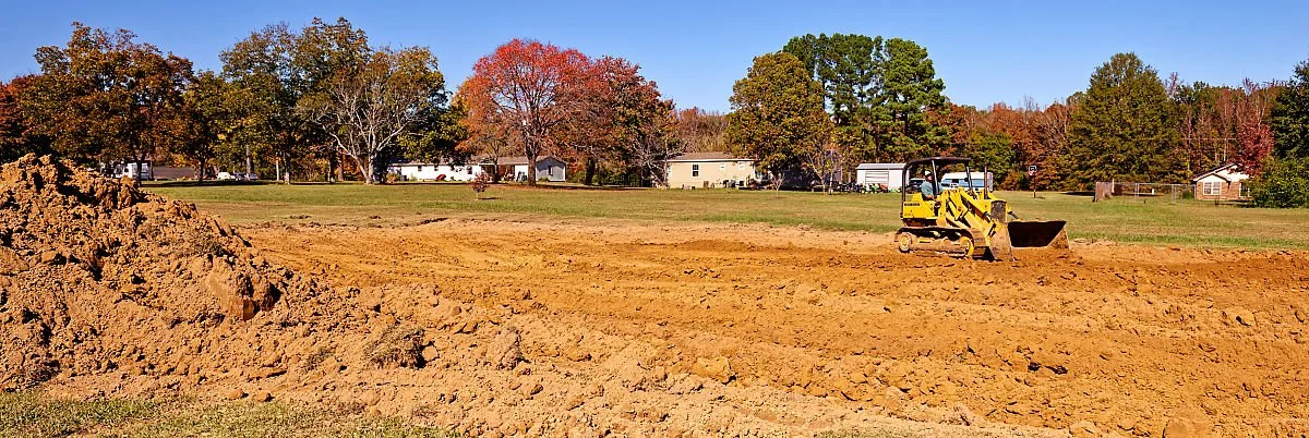 Land clearing in Vilonia, AR