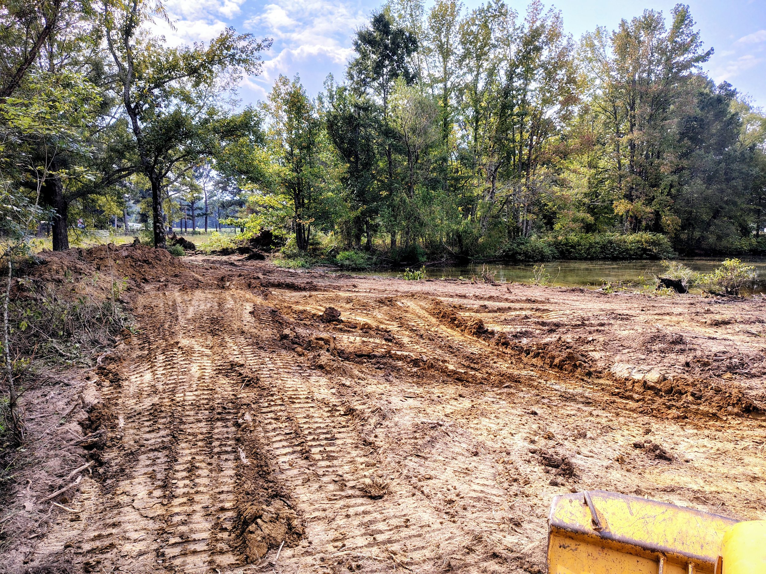 Field Drainage Improvement in Vilonia, AR