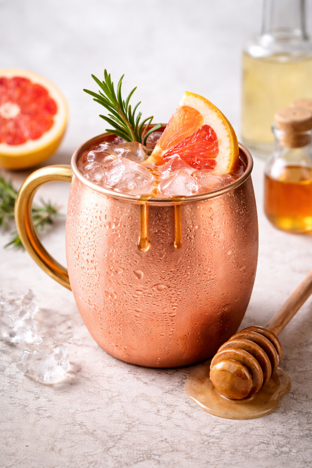 Honey Grapefruit Mule