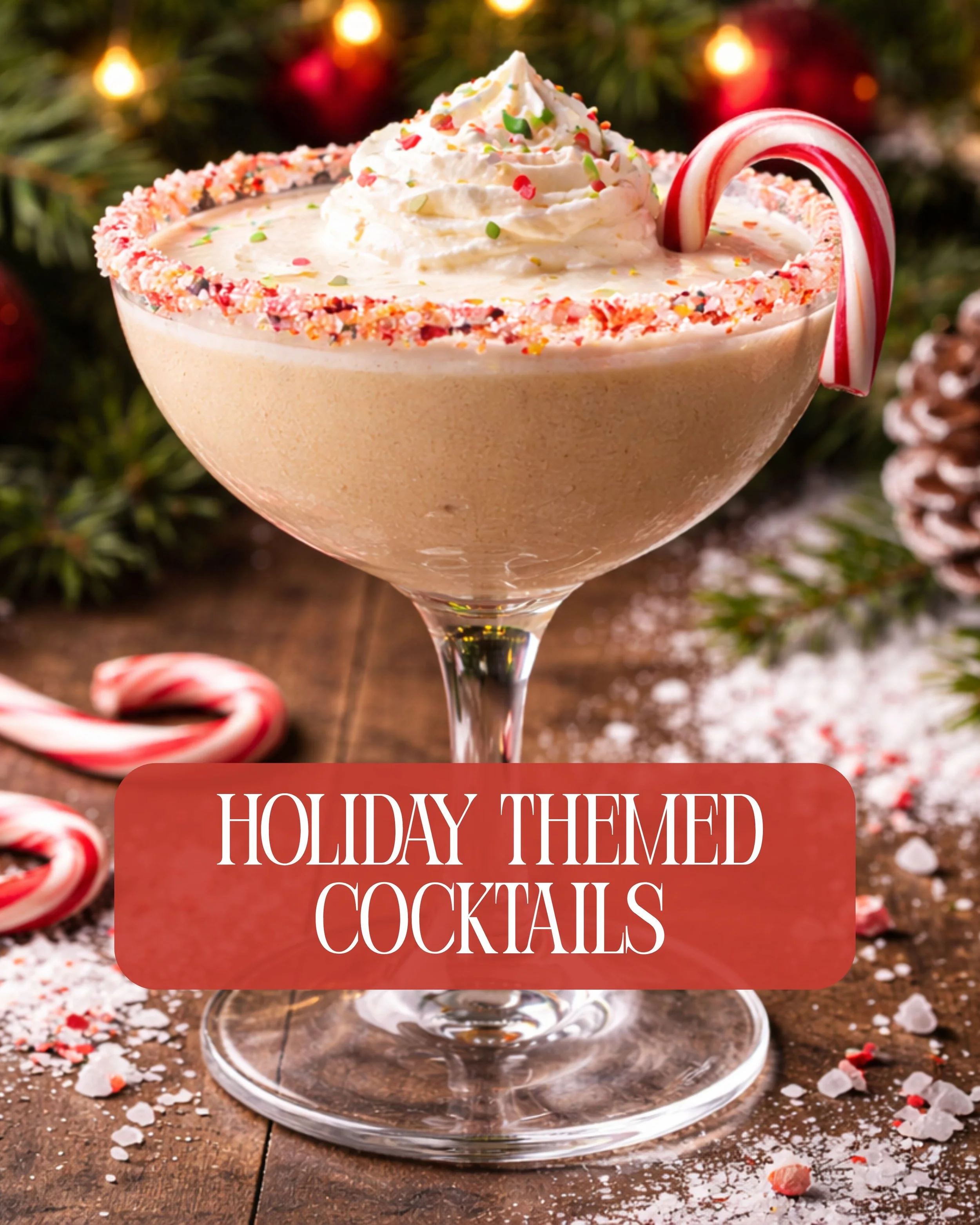 Cocktail kits that are holiday themed available at the Wisconsin Liquor Store Aurora Liquors