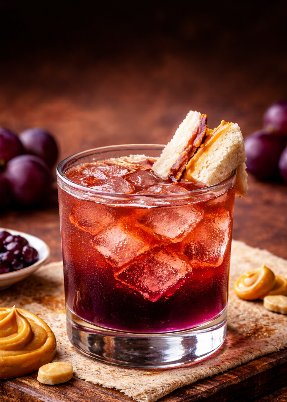 Cocktail kit called PB&J available at the Wisconsin Liquor Store Aurora Liquors