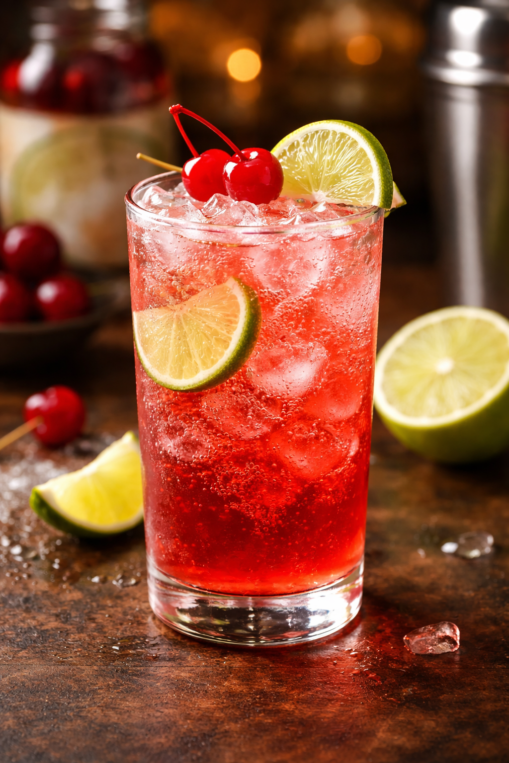 Cherry Limeade Fizz