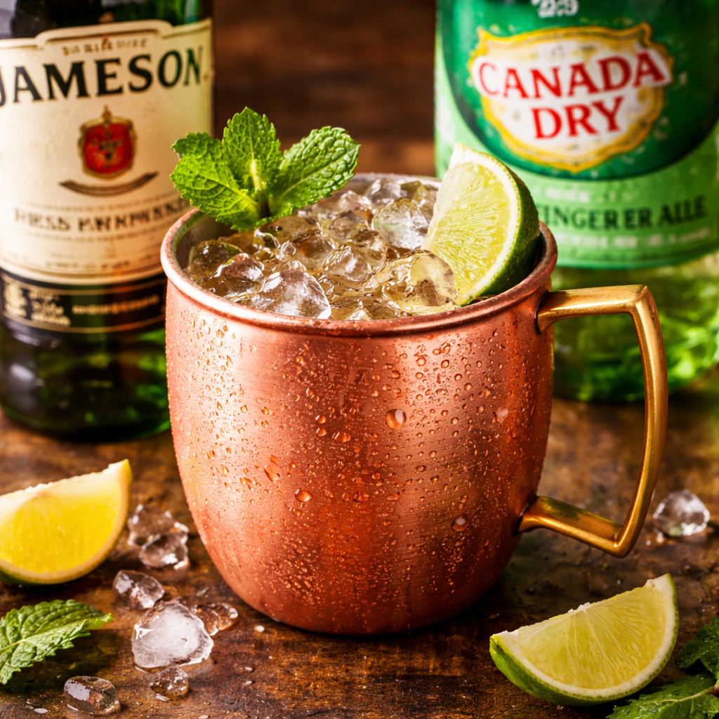 Cocktail kit called Irish Mule available at the Wisconsin Liquor Store Aurora Liquors