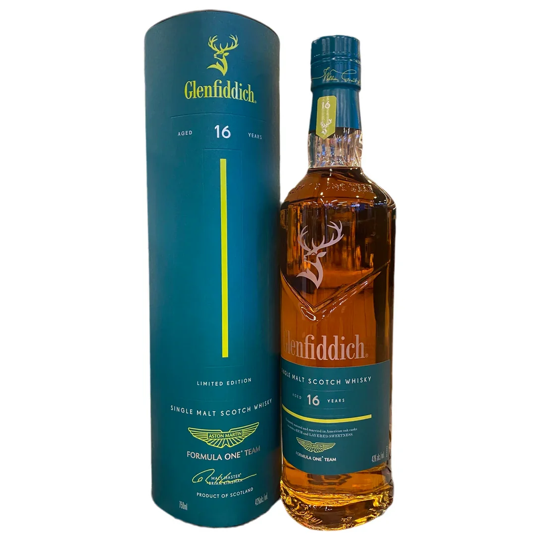 Glenfiddich x Aston Martin Formula One 16 Year Old