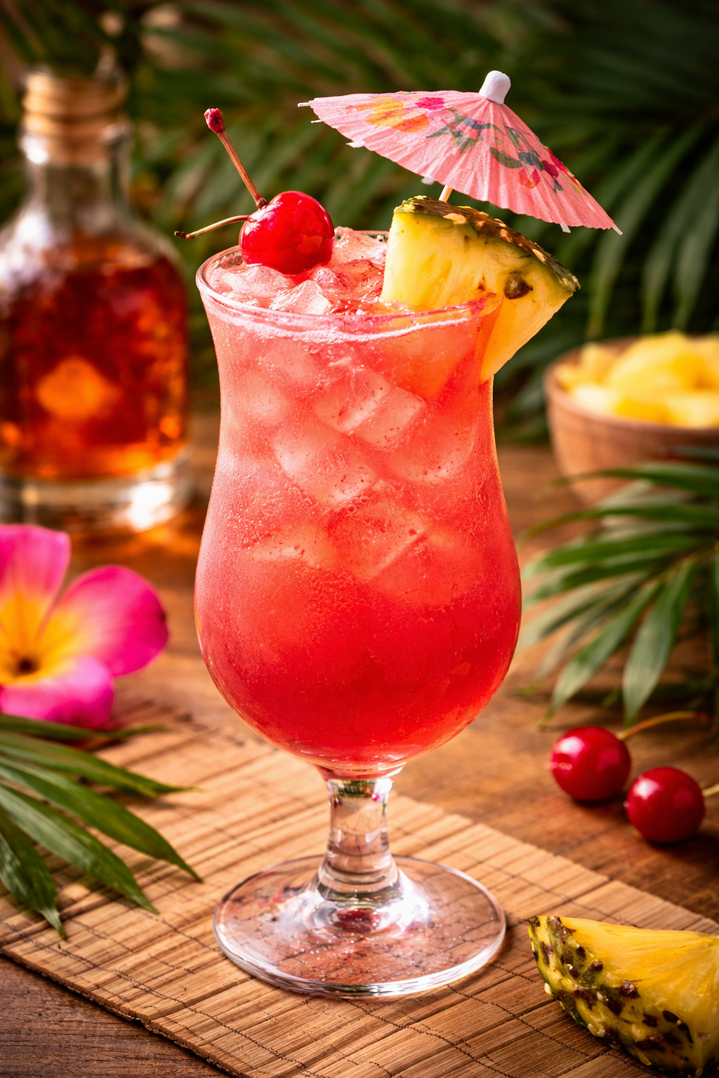 Island Sunset Splash Cocktail