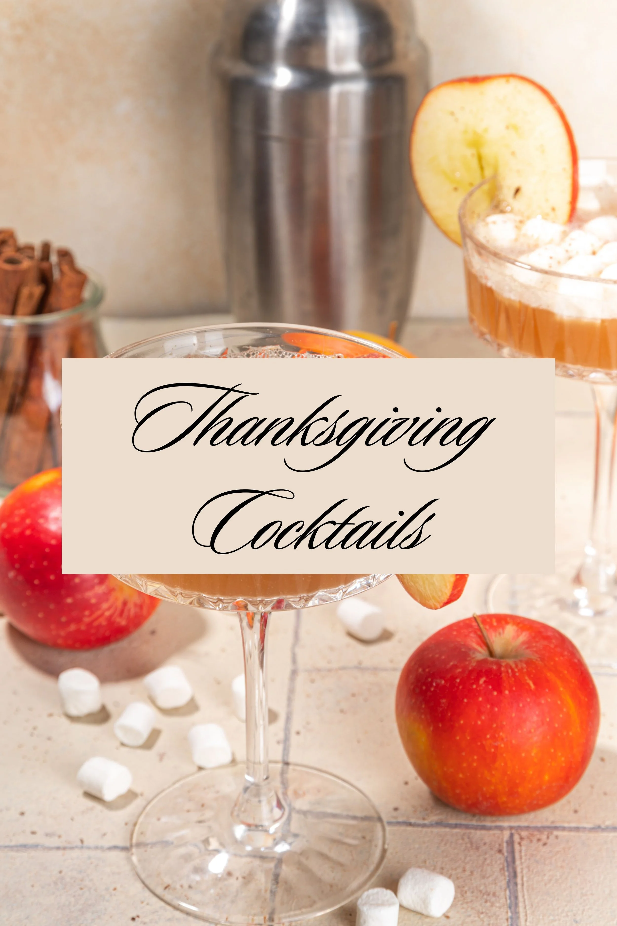 Thanksgiving Cocktails