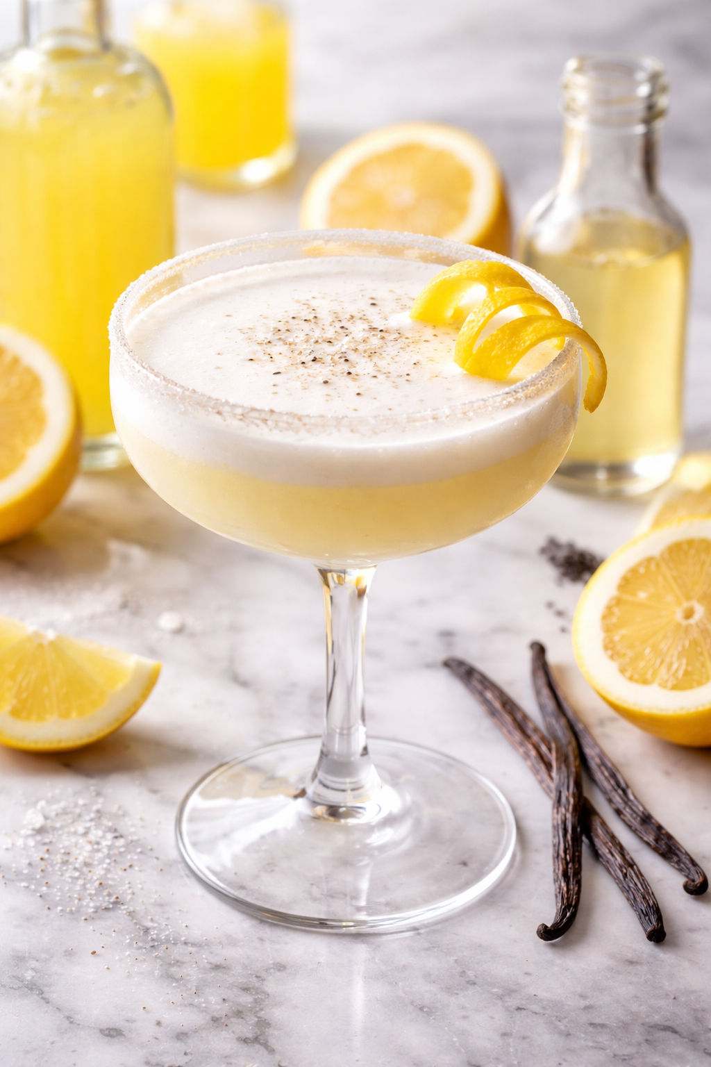 Italian Lemon Cream Martini